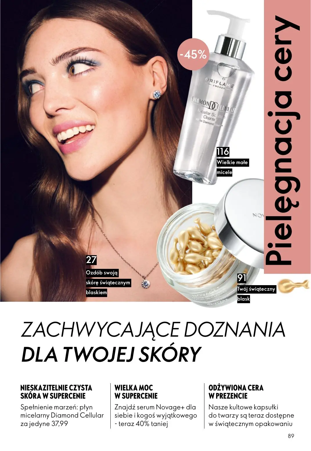 gazetka promocyjna ORIFLAME WIELKA MOC ŚWIĄTECZNEJ MAGII - Strona 89