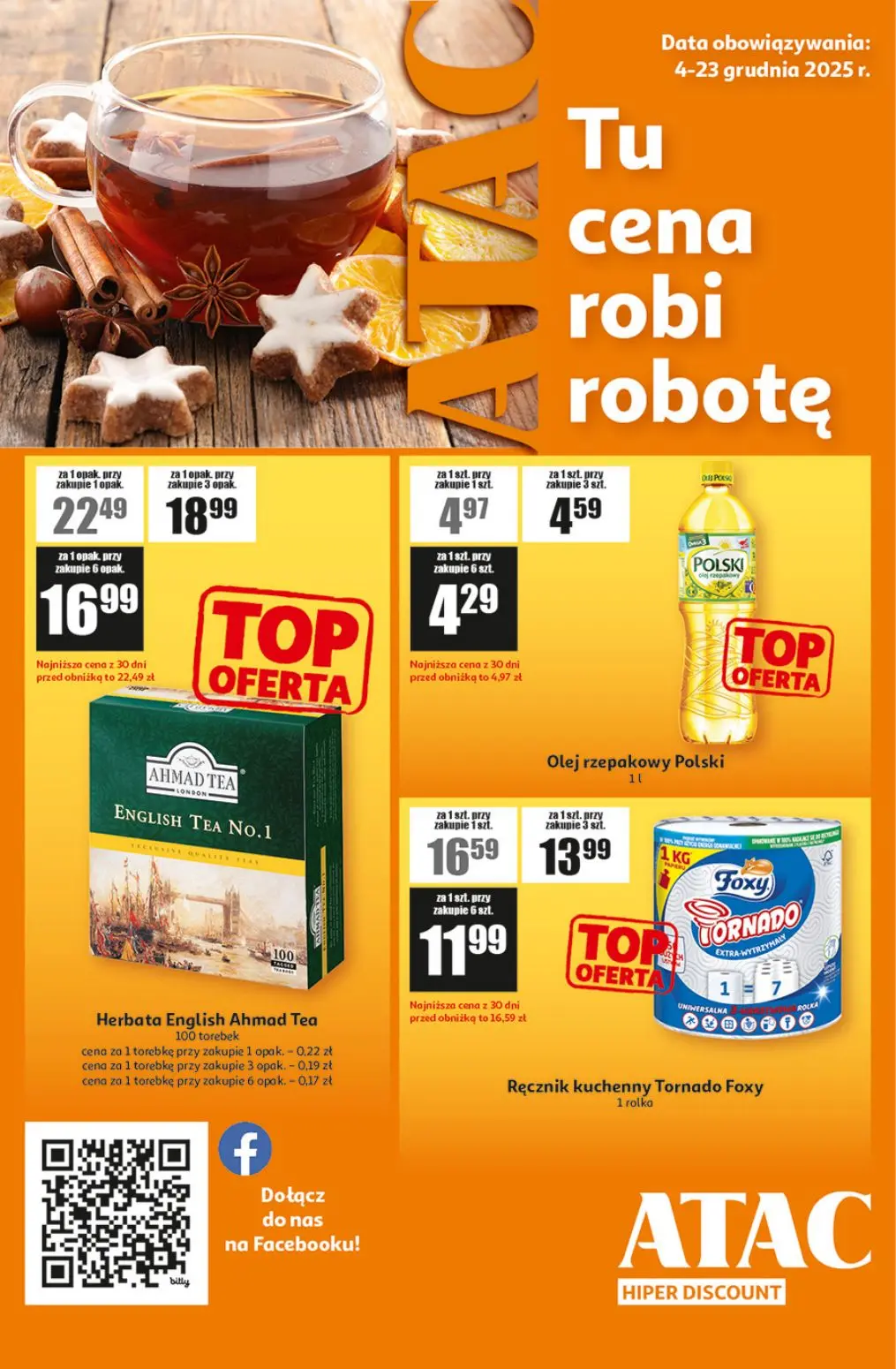 gazetka promocyjna Auchan Tu cena robi robotę - Strona 1