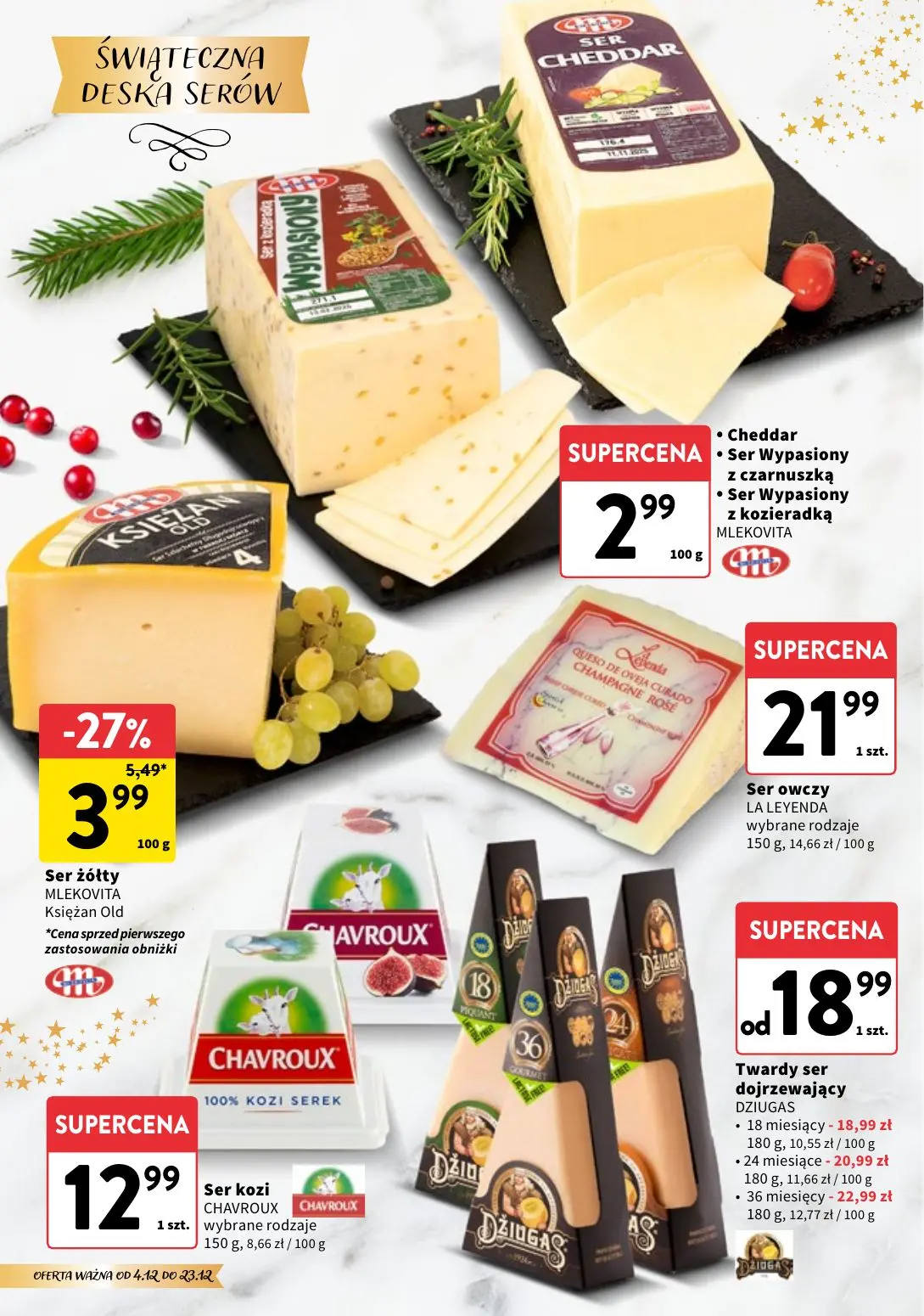 gazetka promocyjna Intermarche Świąteczne delikatesy - Strona 4