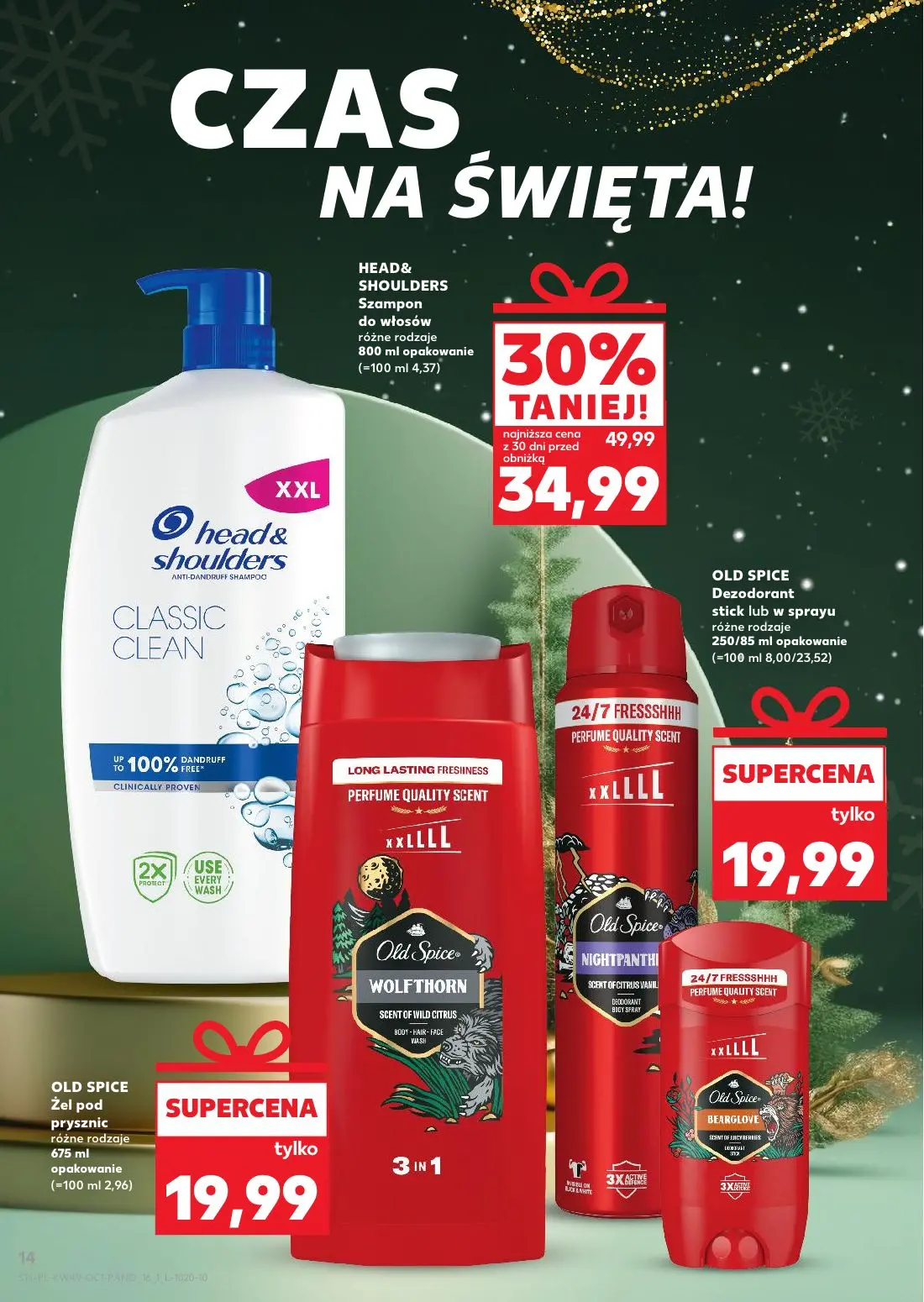 gazetka promocyjna Kaufland Świąteczna drogeria - Strona 14