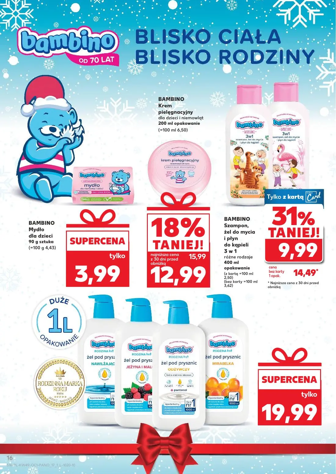 gazetka promocyjna Kaufland Świąteczna drogeria - Strona 16