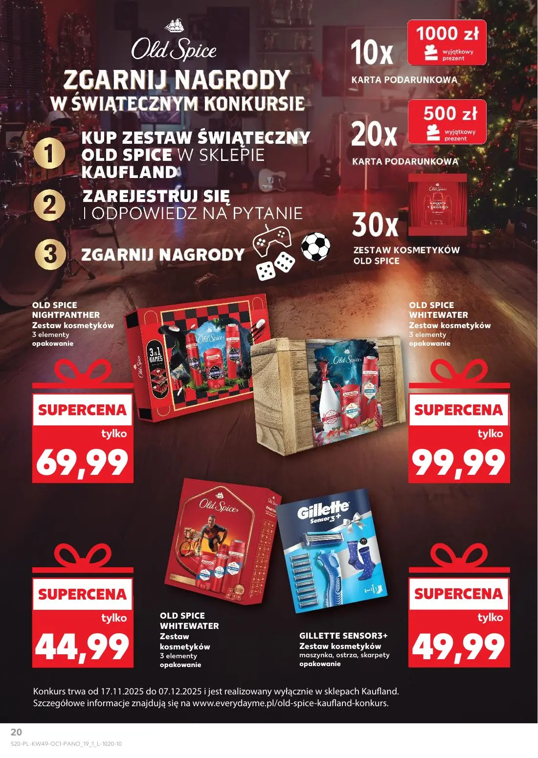 gazetka promocyjna Kaufland Świąteczna drogeria - Strona 20