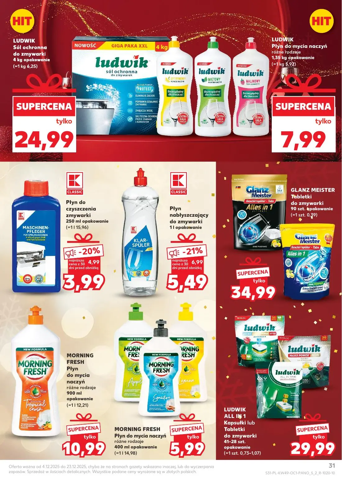 gazetka promocyjna Kaufland Świąteczna drogeria - Strona 31