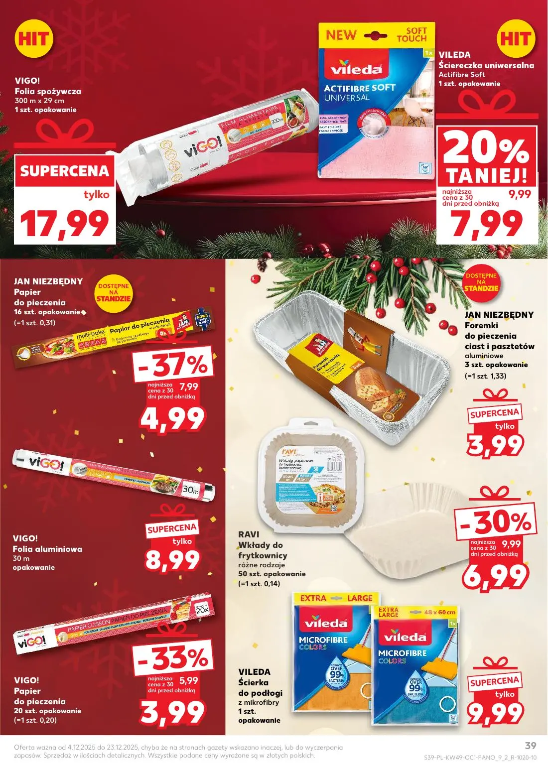 gazetka promocyjna Kaufland Świąteczna drogeria - Strona 39