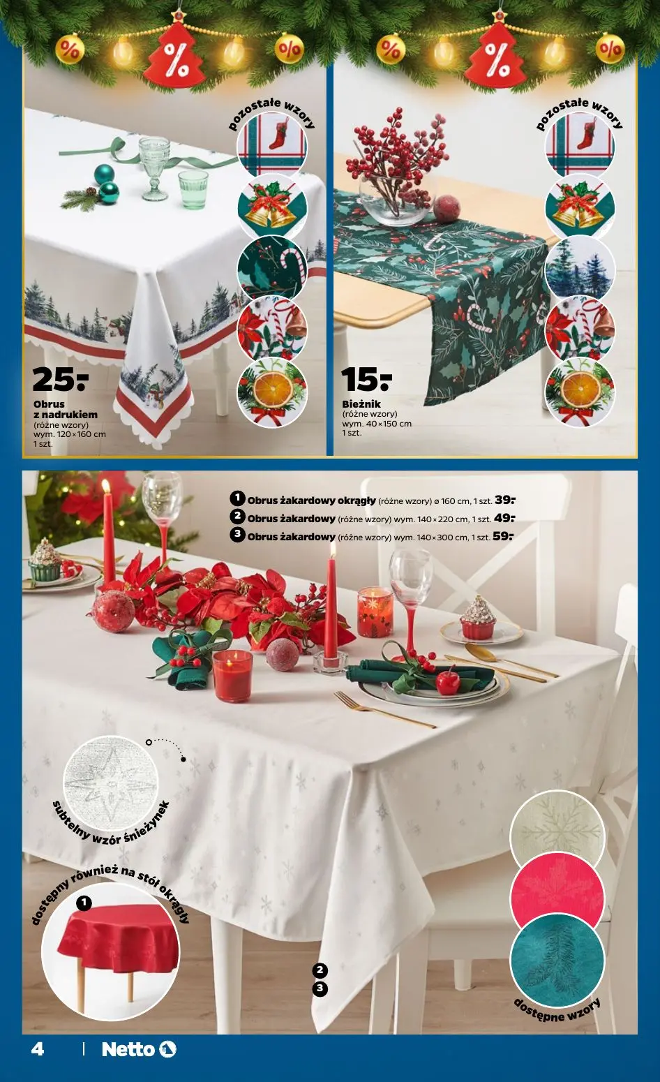 gazetka promocyjna NETTO Gazetka świąteczna Netto - Strona 4