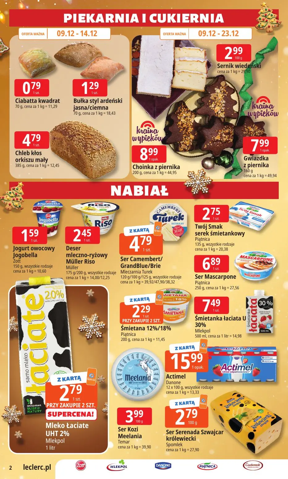 gazetka promocyjna E.Leclerc Święta w dobrej cenie - Strona 2