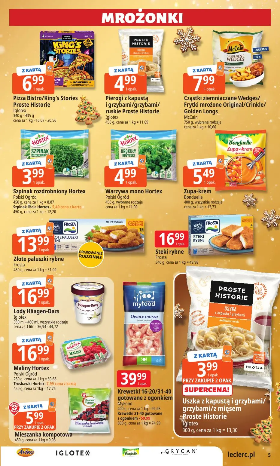 gazetka promocyjna E.Leclerc Święta w dobrej cenie - Strona 5