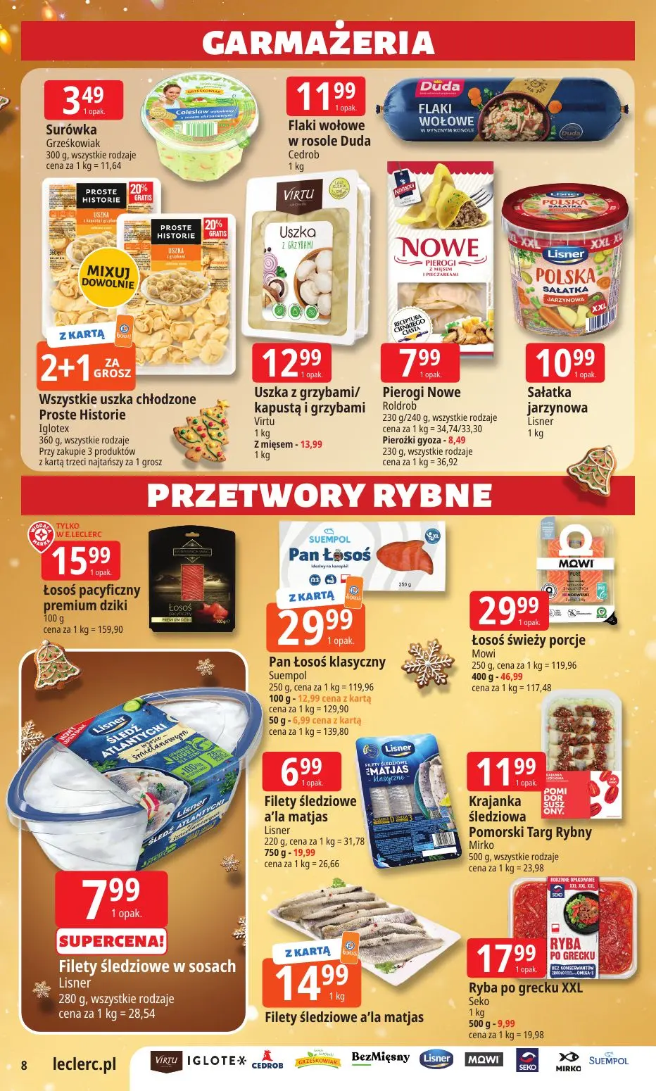 gazetka promocyjna E.Leclerc Święta w dobrej cenie - Strona 8