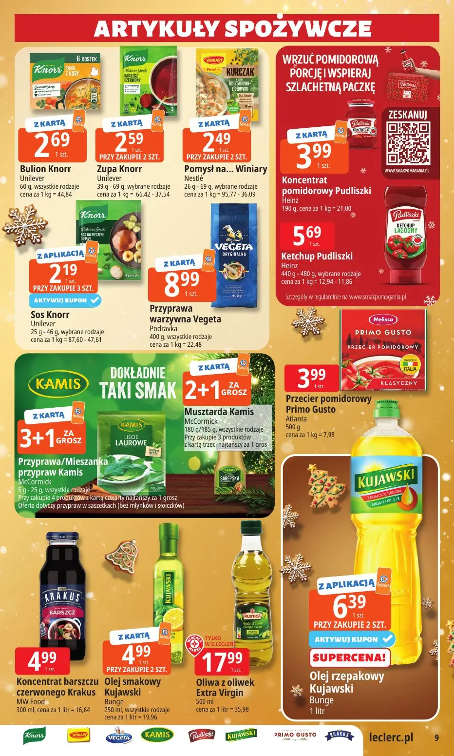 gazetka promocyjna E.Leclerc Święta w dobrej cenie - Strona 9