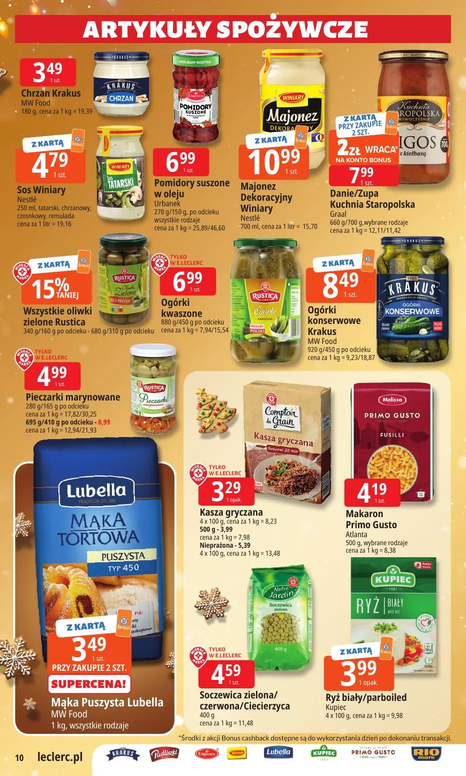 gazetka promocyjna E.Leclerc Święta w dobrej cenie - Strona 10