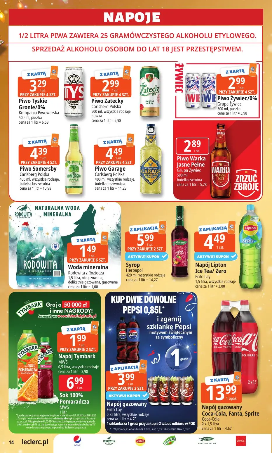 gazetka promocyjna E.Leclerc Święta w dobrej cenie - Strona 14