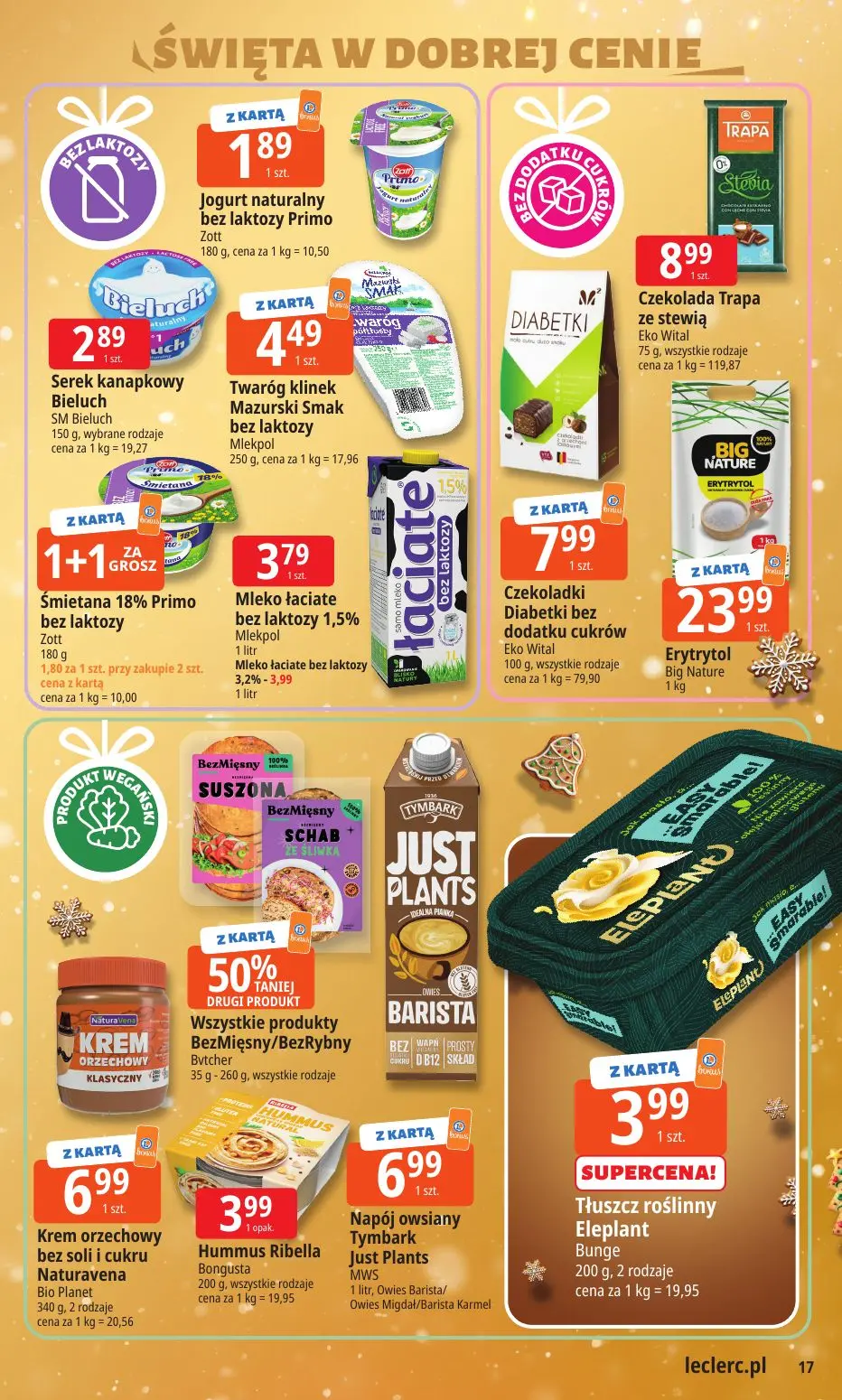 gazetka promocyjna E.Leclerc Święta w dobrej cenie - Strona 17