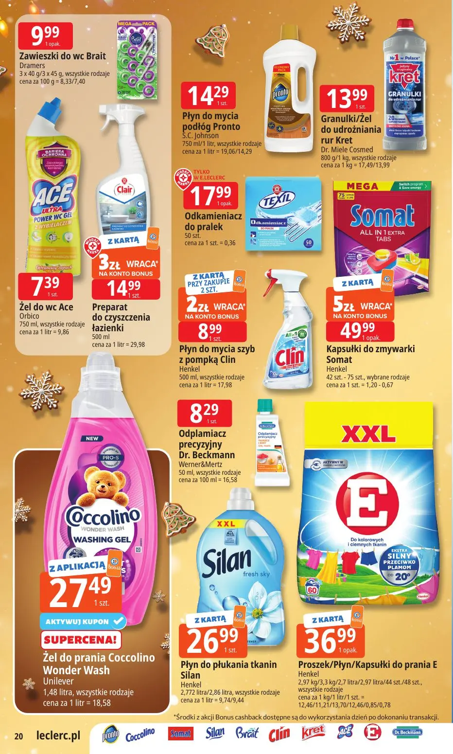 gazetka promocyjna E.Leclerc Święta w dobrej cenie - Strona 20