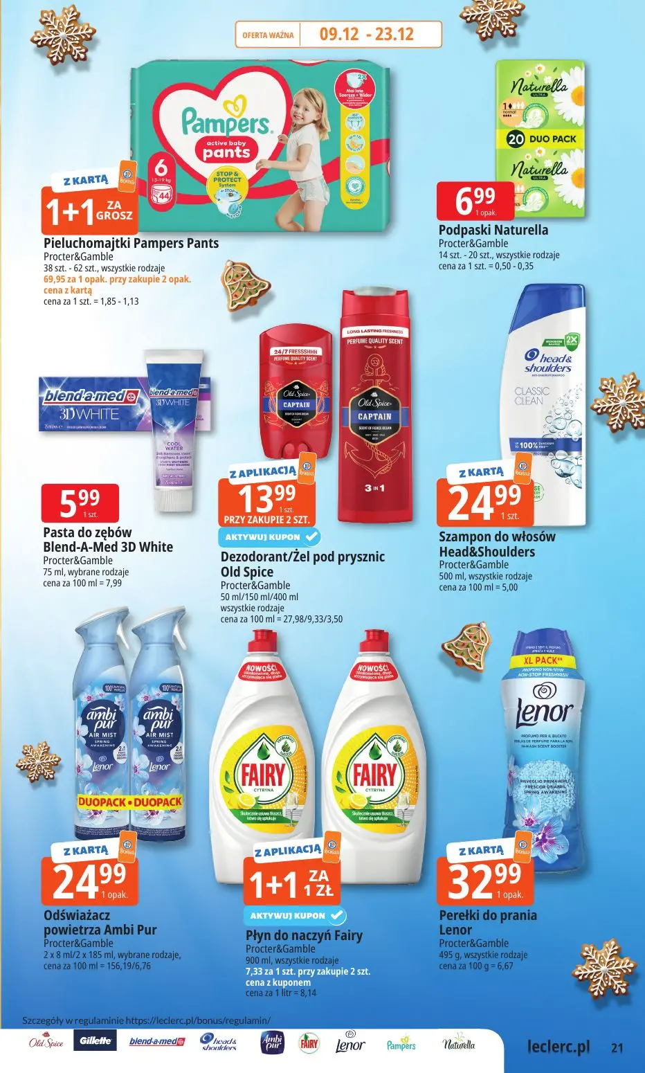 gazetka promocyjna E.Leclerc Święta w dobrej cenie - Strona 21