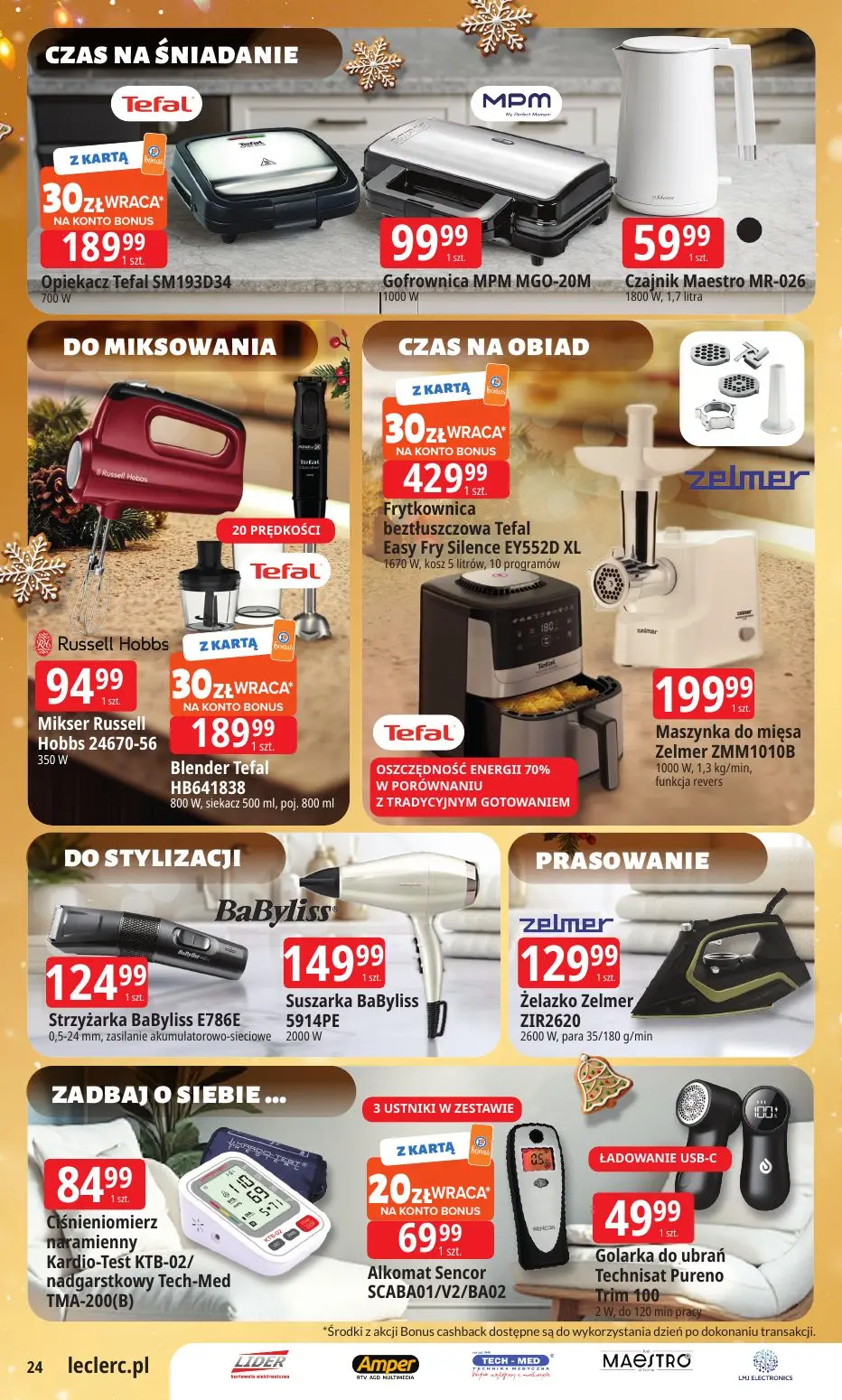 gazetka promocyjna E.Leclerc Święta w dobrej cenie - Strona 24