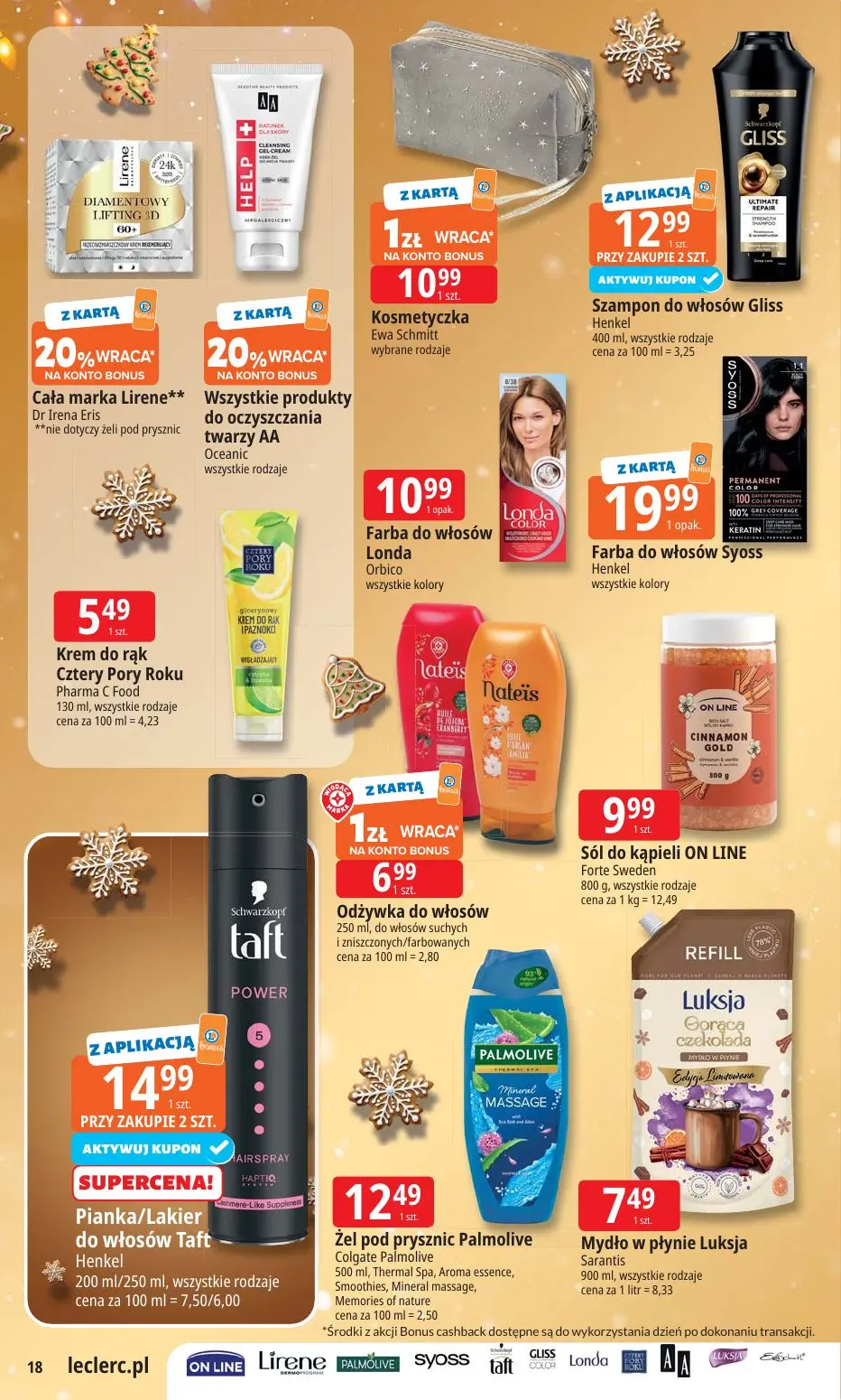 gazetka promocyjna E.Leclerc Święta w dobrej cenie. Wersja rozszerzona - Strona 18
