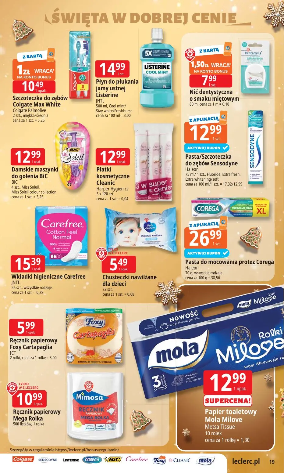 gazetka promocyjna E.Leclerc Święta w dobrej cenie. Wersja rozszerzona - Strona 19
