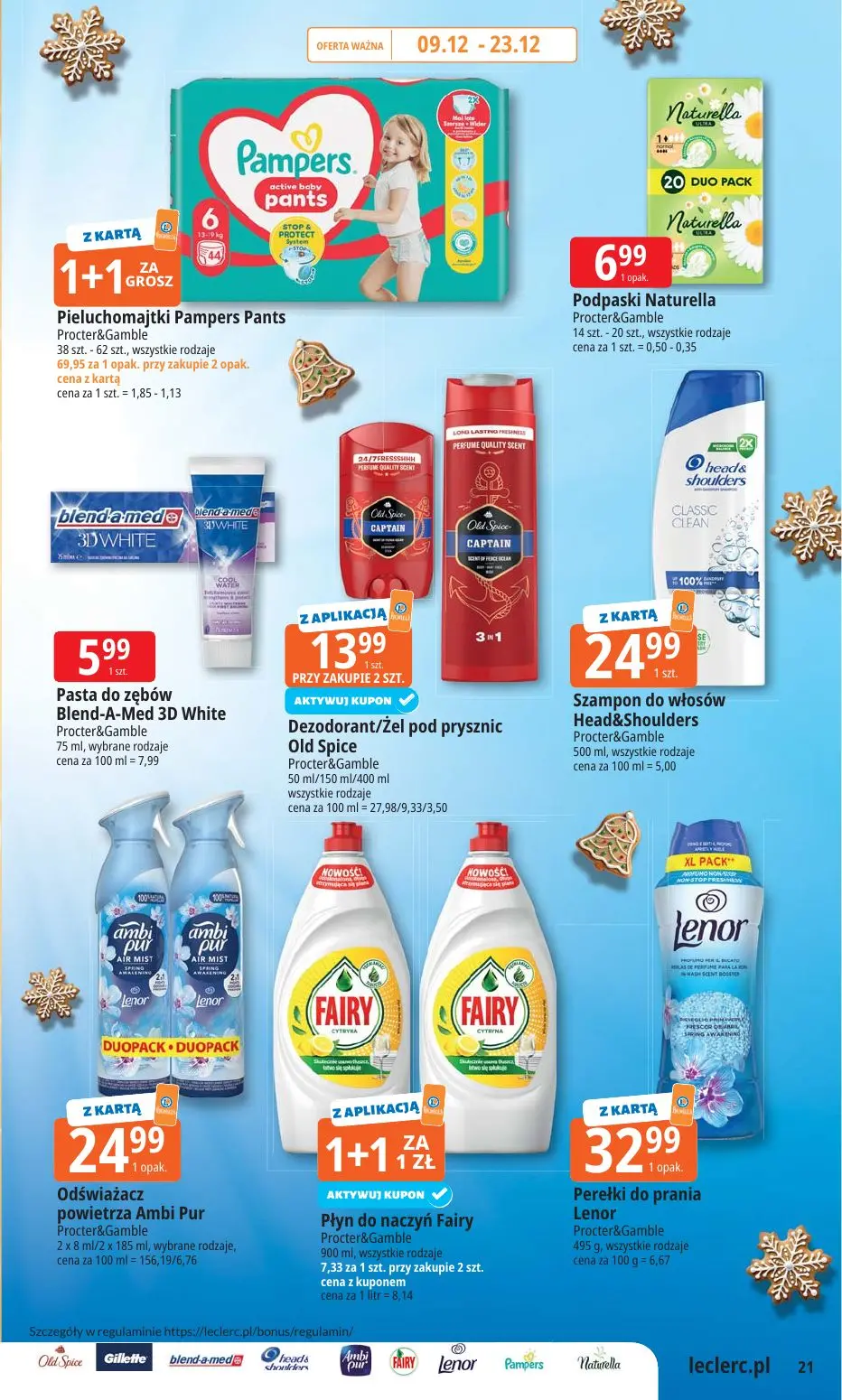 gazetka promocyjna E.Leclerc Święta w dobrej cenie. Wersja rozszerzona - Strona 21