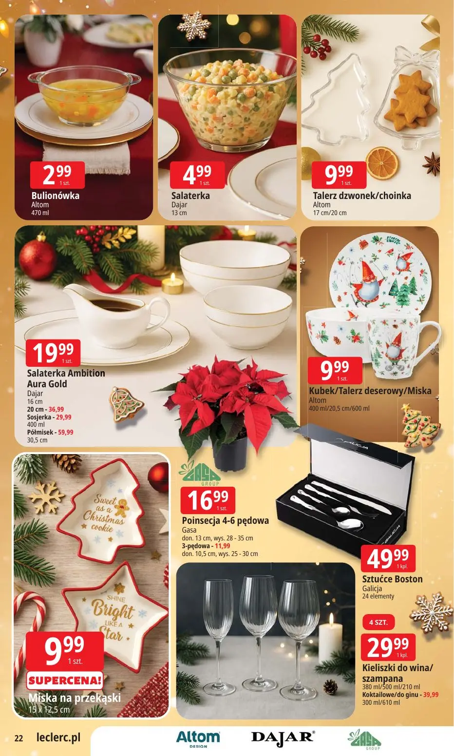 gazetka promocyjna E.Leclerc Święta w dobrej cenie. Wersja rozszerzona - Strona 22