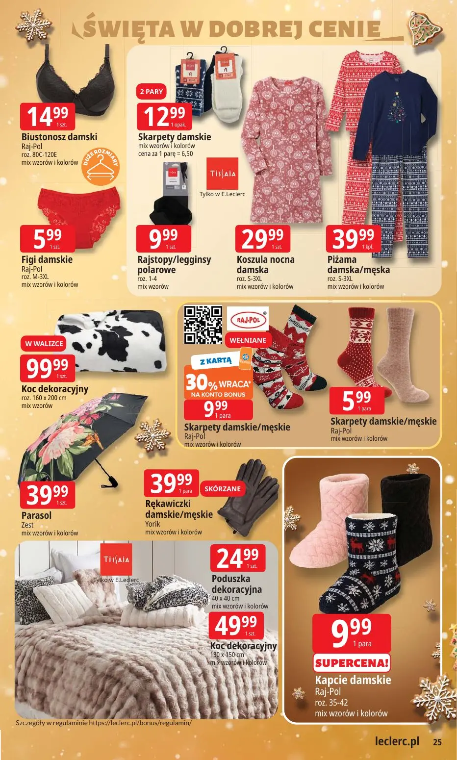 gazetka promocyjna E.Leclerc Święta w dobrej cenie. Wersja rozszerzona - Strona 25