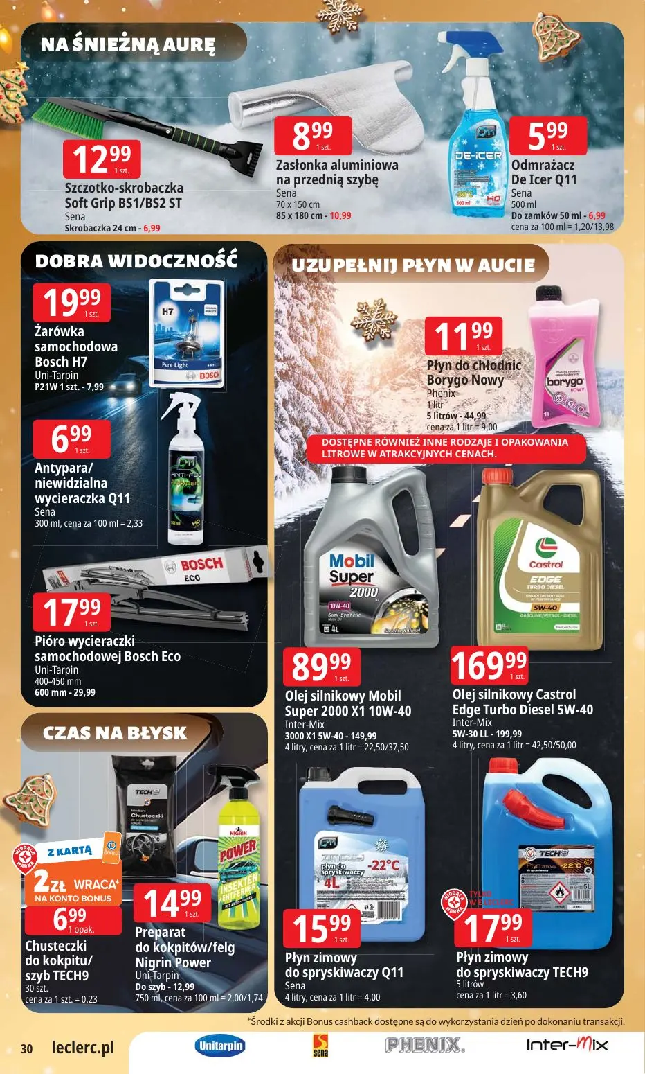 gazetka promocyjna E.Leclerc Święta w dobrej cenie. Wersja rozszerzona - Strona 30