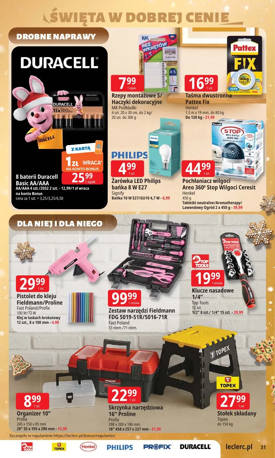 gazetka promocyjna E.Leclerc Święta w dobrej cenie. Wersja rozszerzona - Strona 31
