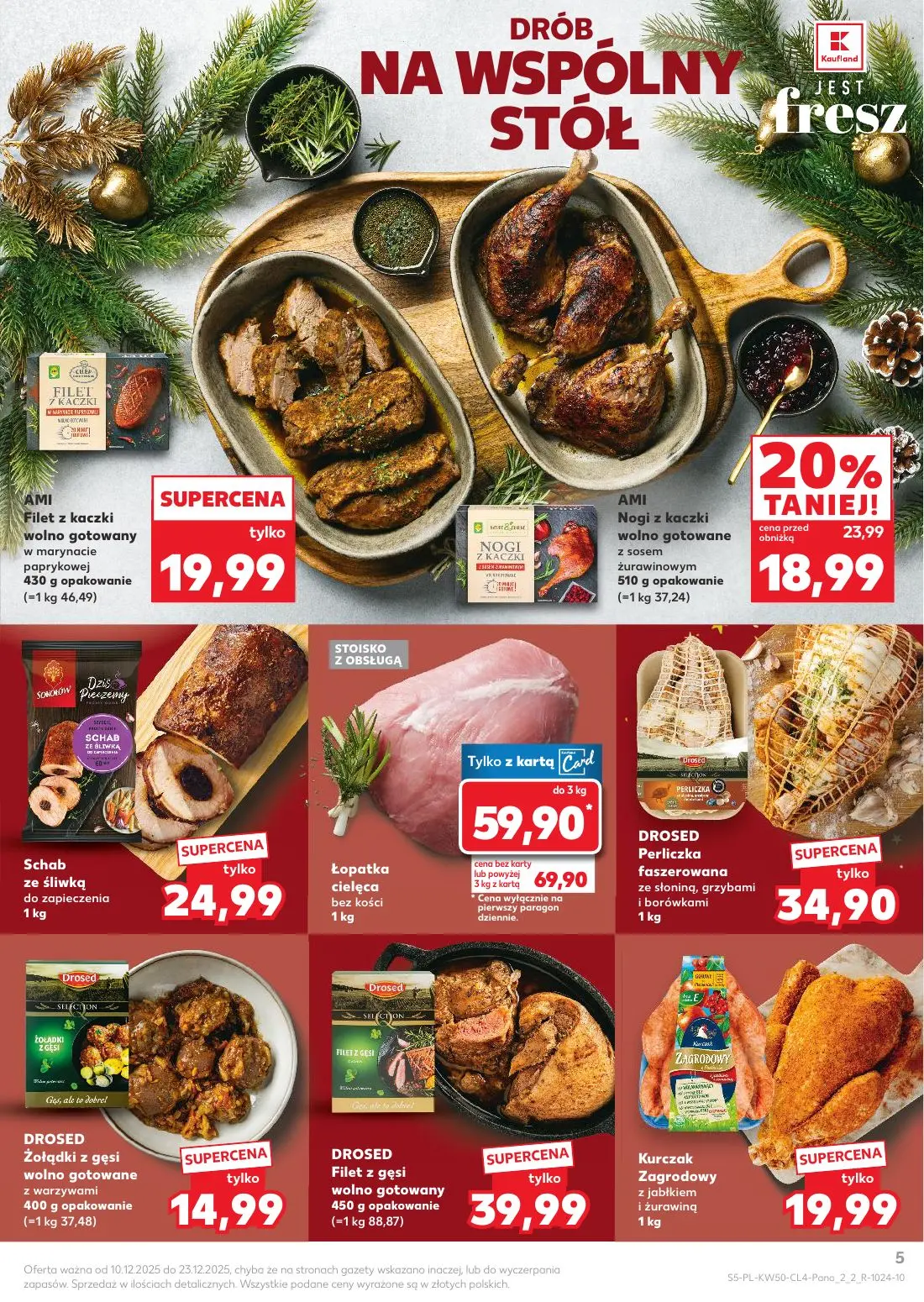 gazetka promocyjna Kaufland Święta takie, jak lubisz! - Strona 5