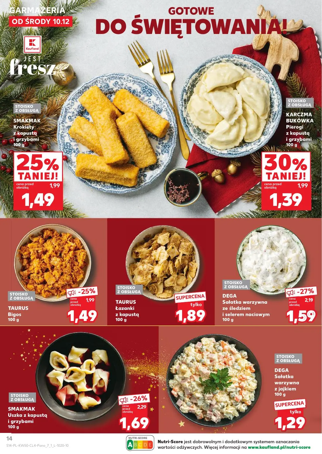 gazetka promocyjna Kaufland Święta takie, jak lubisz! - Strona 14