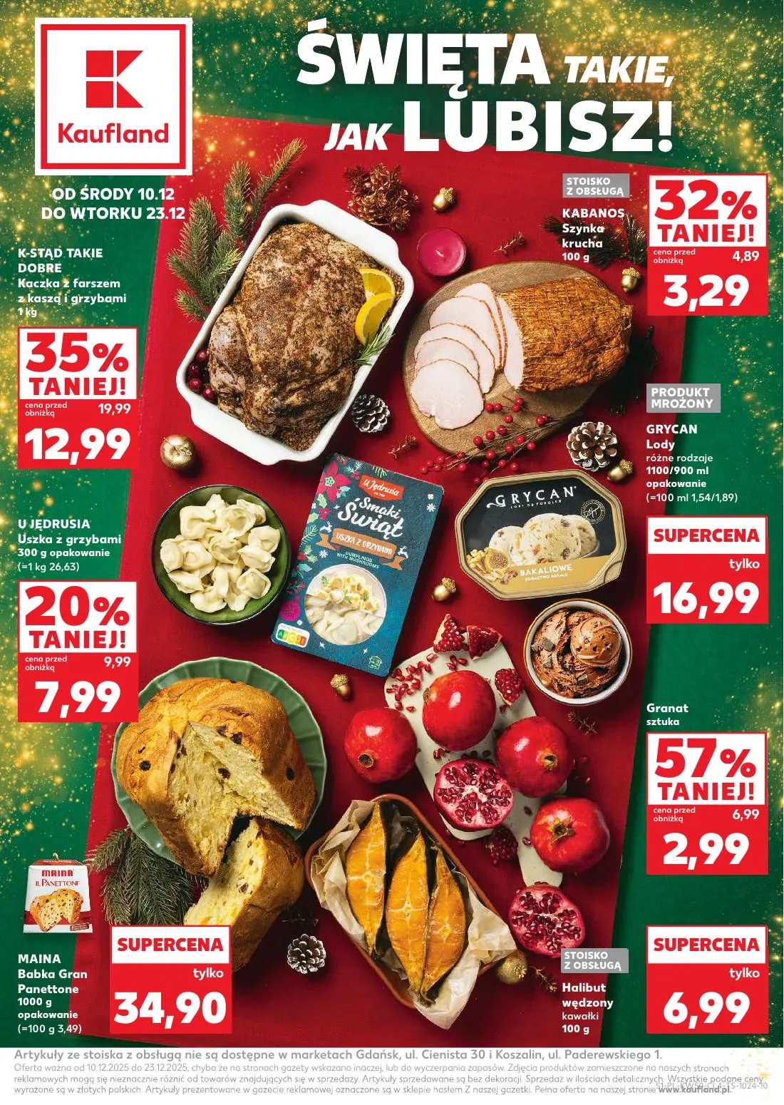 gazetka promocyjna Kaufland Święta takie, jak lubisz! - Strona 1