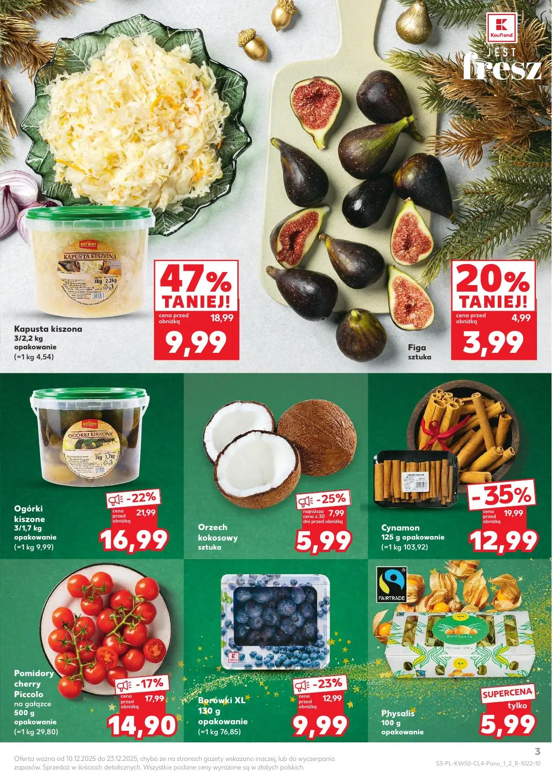 gazetka promocyjna Kaufland Święta takie, jak lubisz! - Strona 3