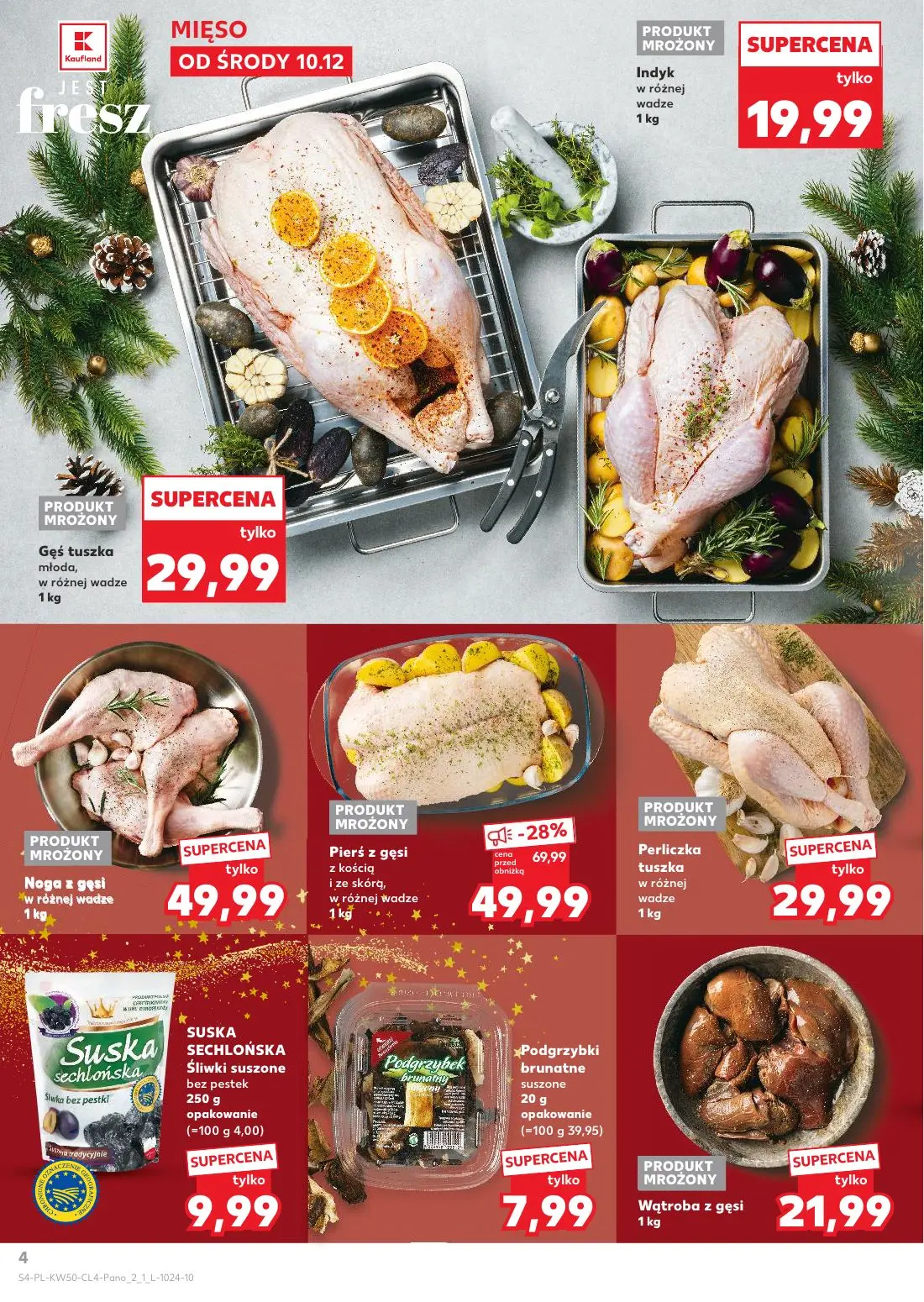 gazetka promocyjna Kaufland Święta takie, jak lubisz! - Strona 4