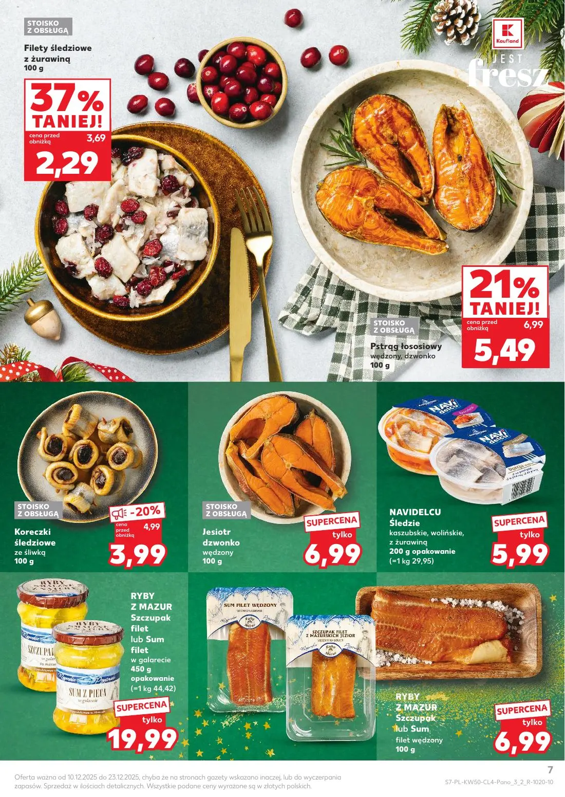 gazetka promocyjna Kaufland Święta takie, jak lubisz! - Strona 7