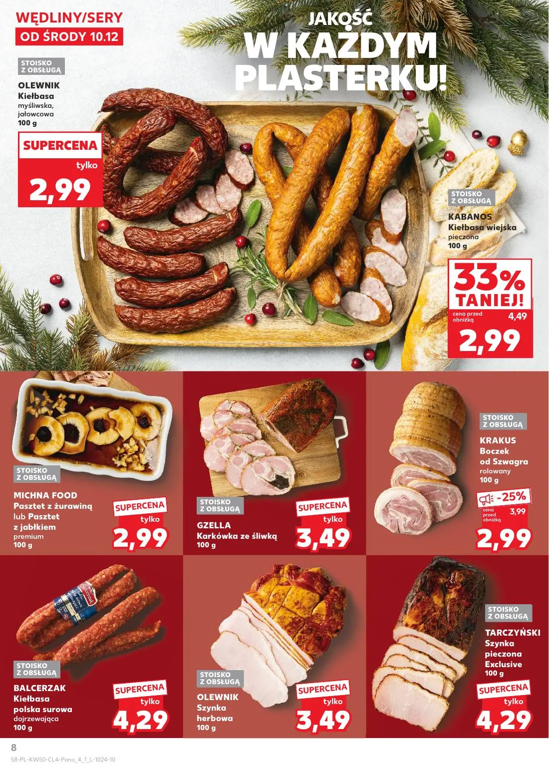 gazetka promocyjna Kaufland Święta takie, jak lubisz! - Strona 8
