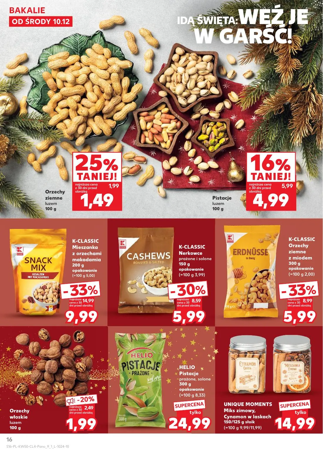 gazetka promocyjna Kaufland Święta takie, jak lubisz! - Strona 16