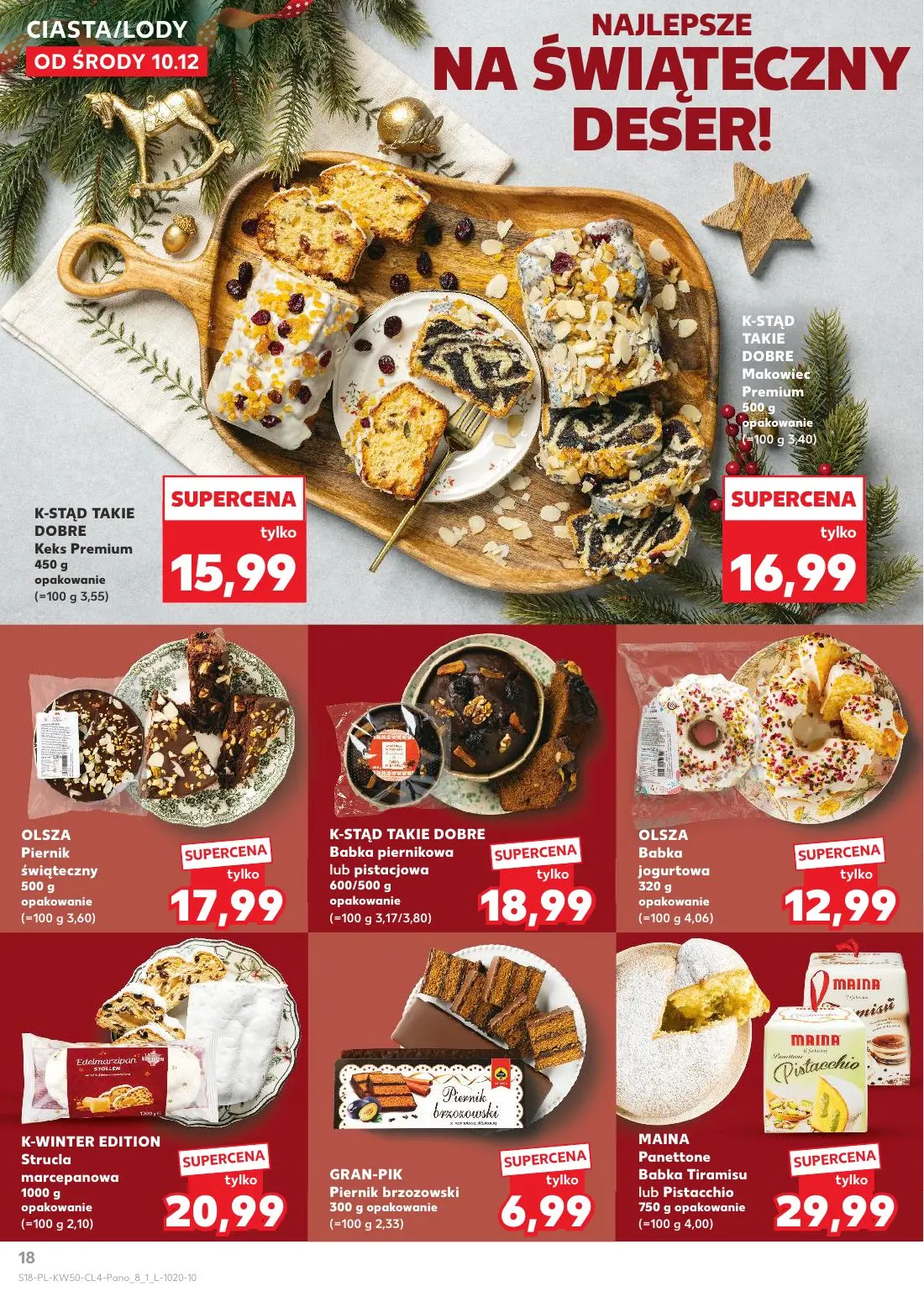 gazetka promocyjna Kaufland Święta takie, jak lubisz! - Strona 18