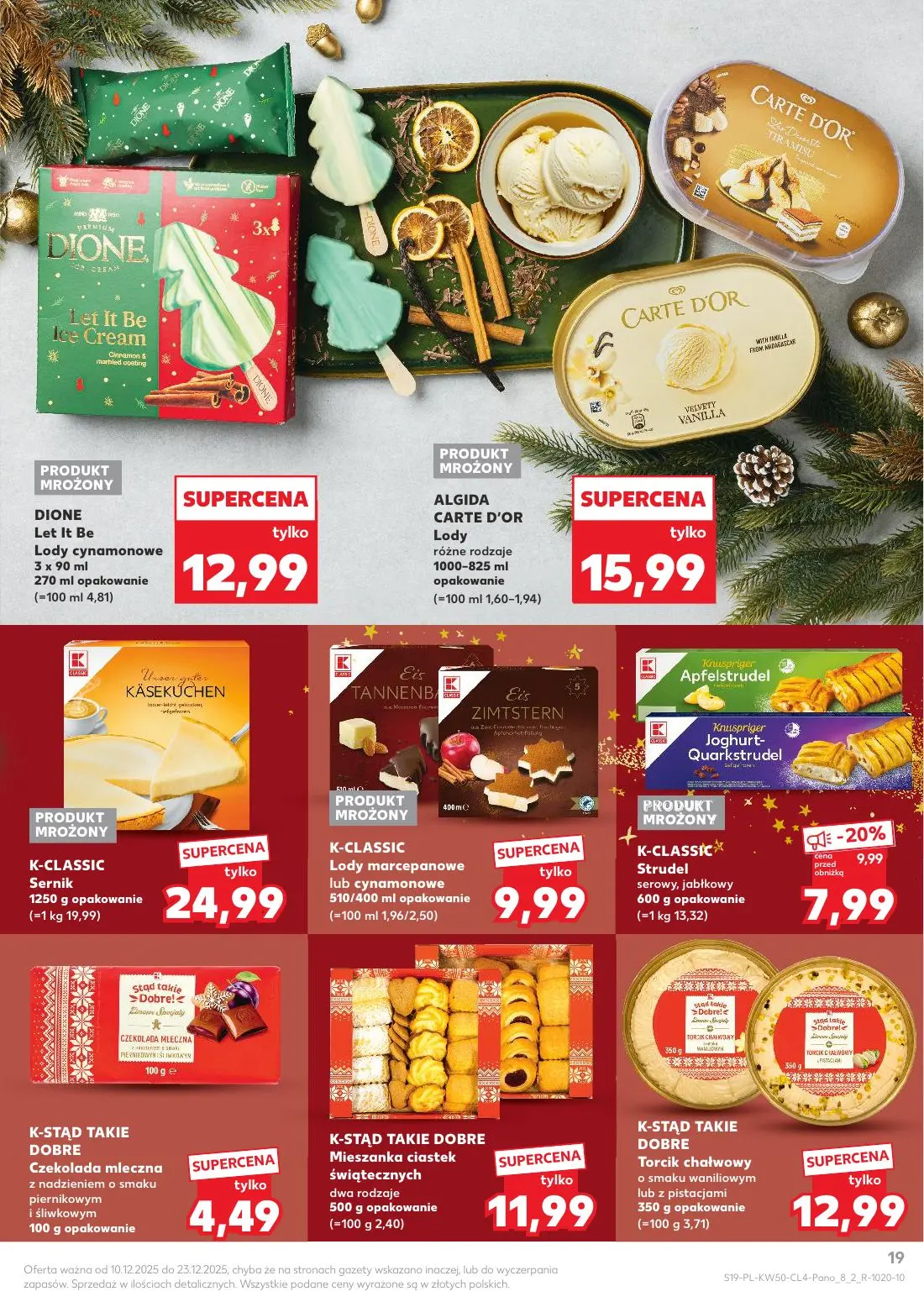 gazetka promocyjna Kaufland Święta takie, jak lubisz! - Strona 19