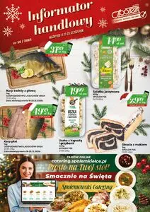 Gazetka promocyjna Społem Kielce, ważna od 2025-12-11 do 2025-12-23.