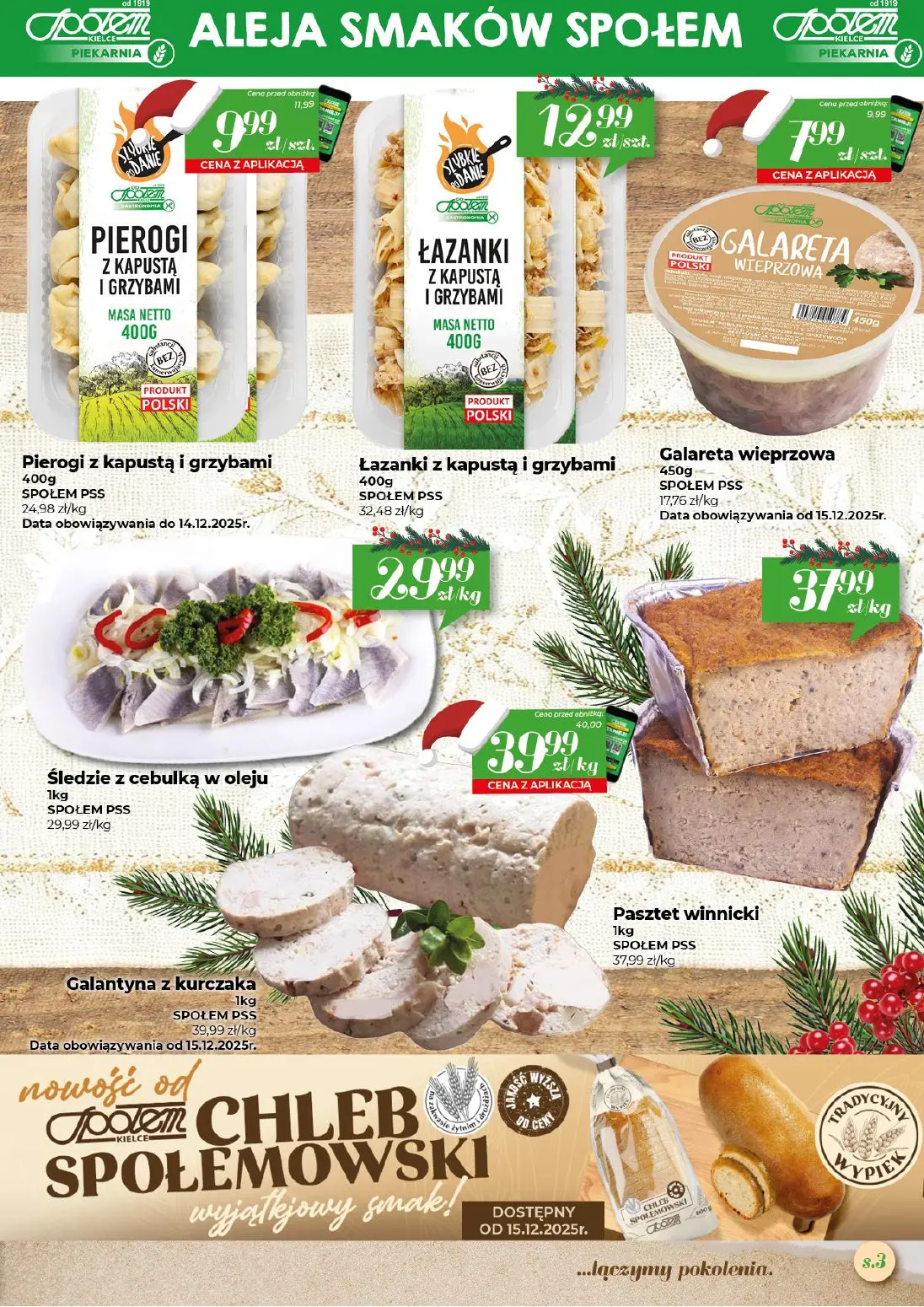 gazetka promocyjna Społem Kielce Jakość wyższa od ceny - Strona 3