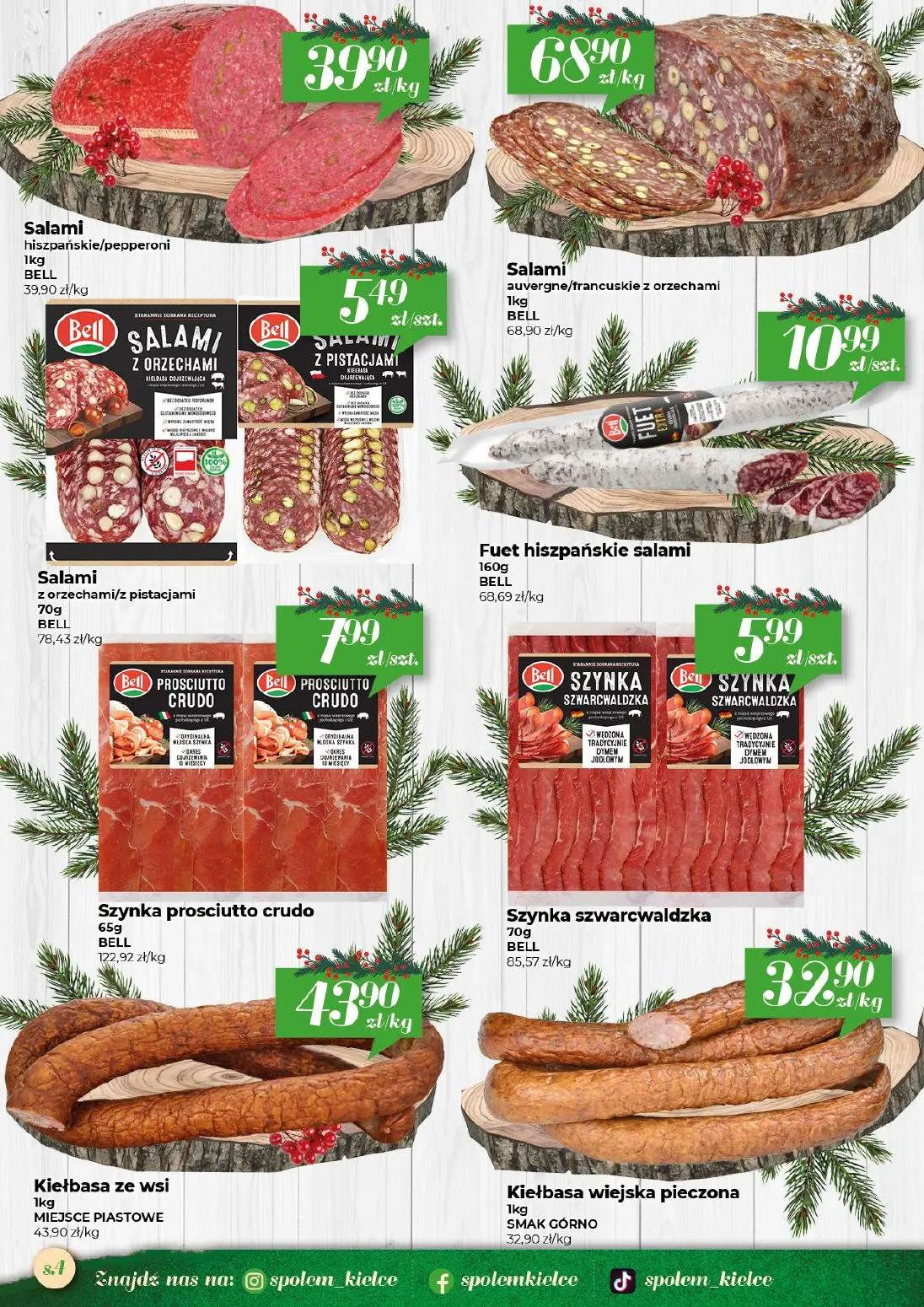 gazetka promocyjna Społem Kielce Jakość wyższa od ceny - Strona 4
