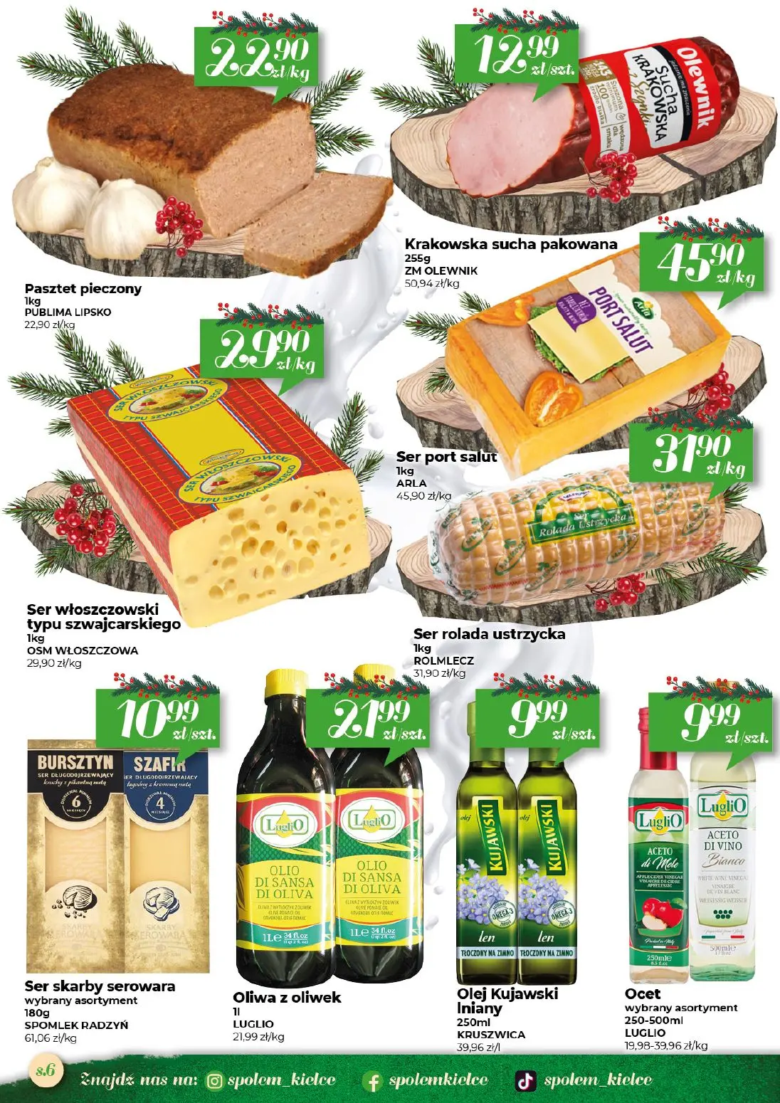 gazetka promocyjna Społem Kielce Jakość wyższa od ceny - Strona 6