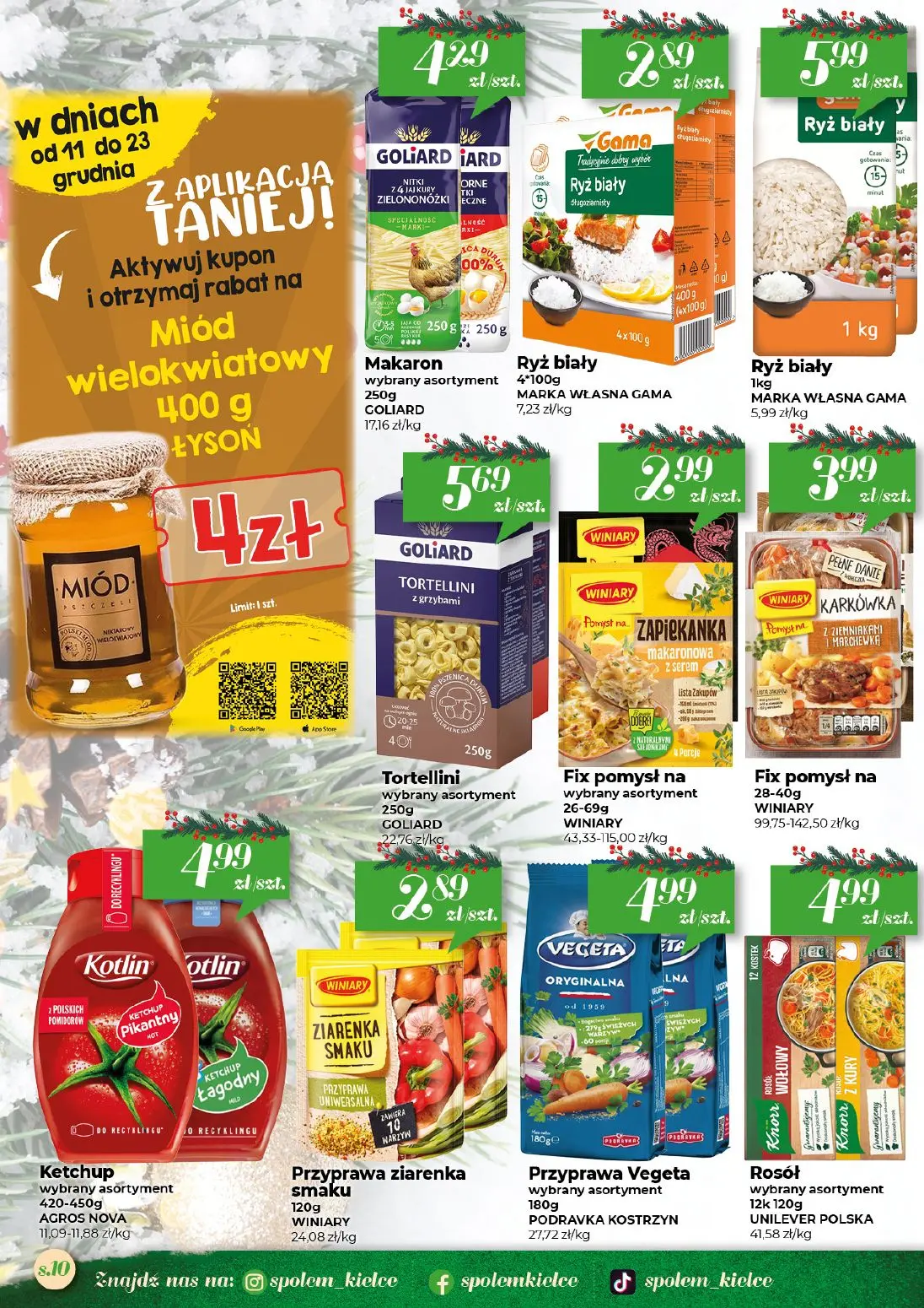 gazetka promocyjna Społem Kielce Jakość wyższa od ceny - Strona 10