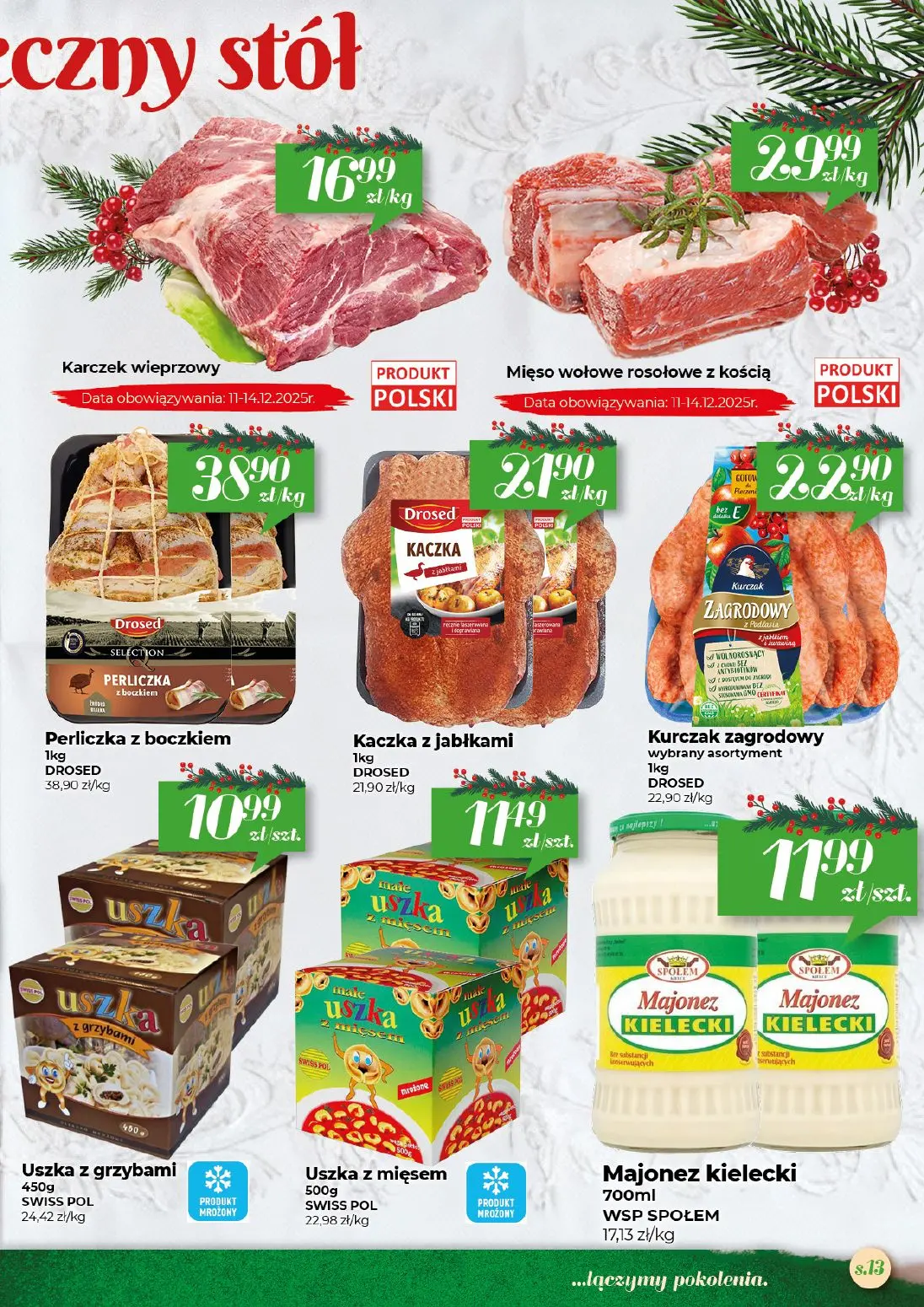 gazetka promocyjna Społem Kielce Jakość wyższa od ceny - Strona 13