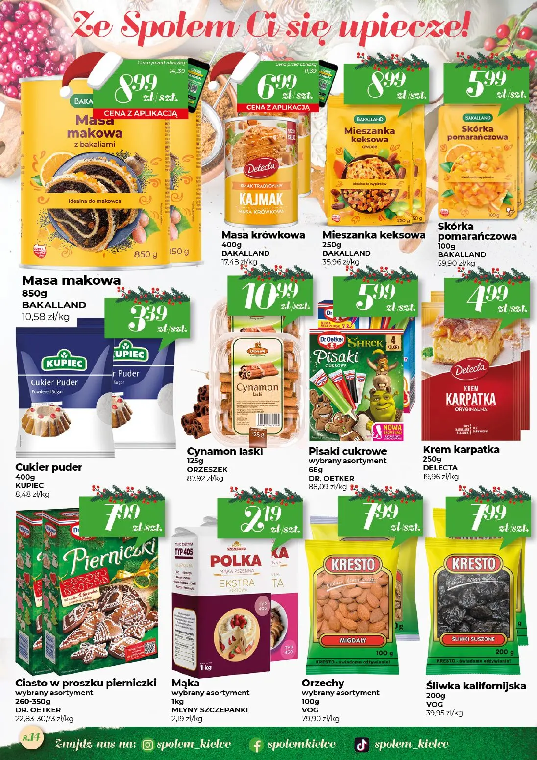 gazetka promocyjna Społem Kielce Jakość wyższa od ceny - Strona 14
