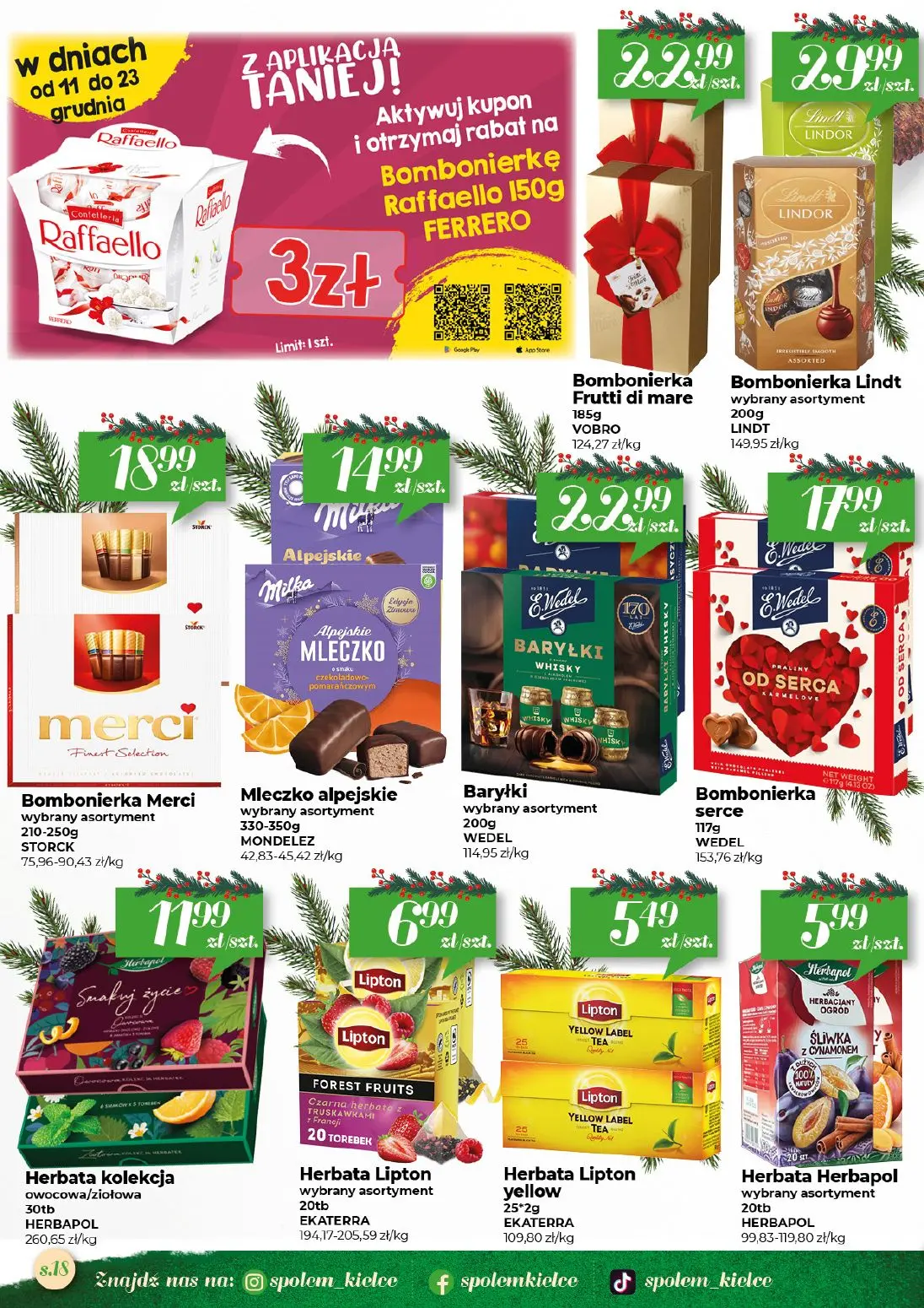 gazetka promocyjna Społem Kielce Jakość wyższa od ceny - Strona 18