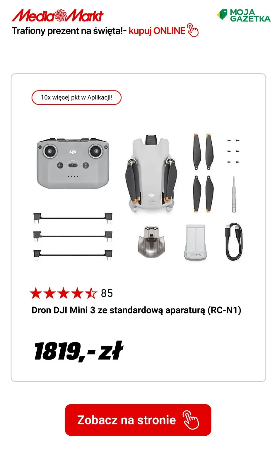 gazetka promocyjna Media Markt Pomożemy Ci znaleźć prezenty pod choinkę! - Strona 11