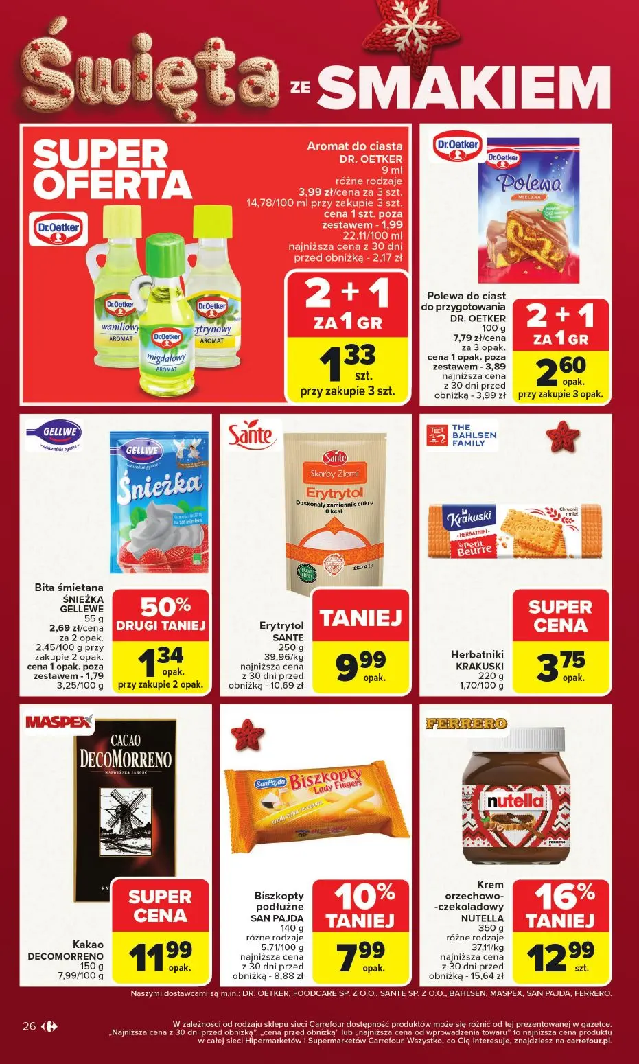gazetka promocyjna Carrefour Święta ze smakiem - Strona 30