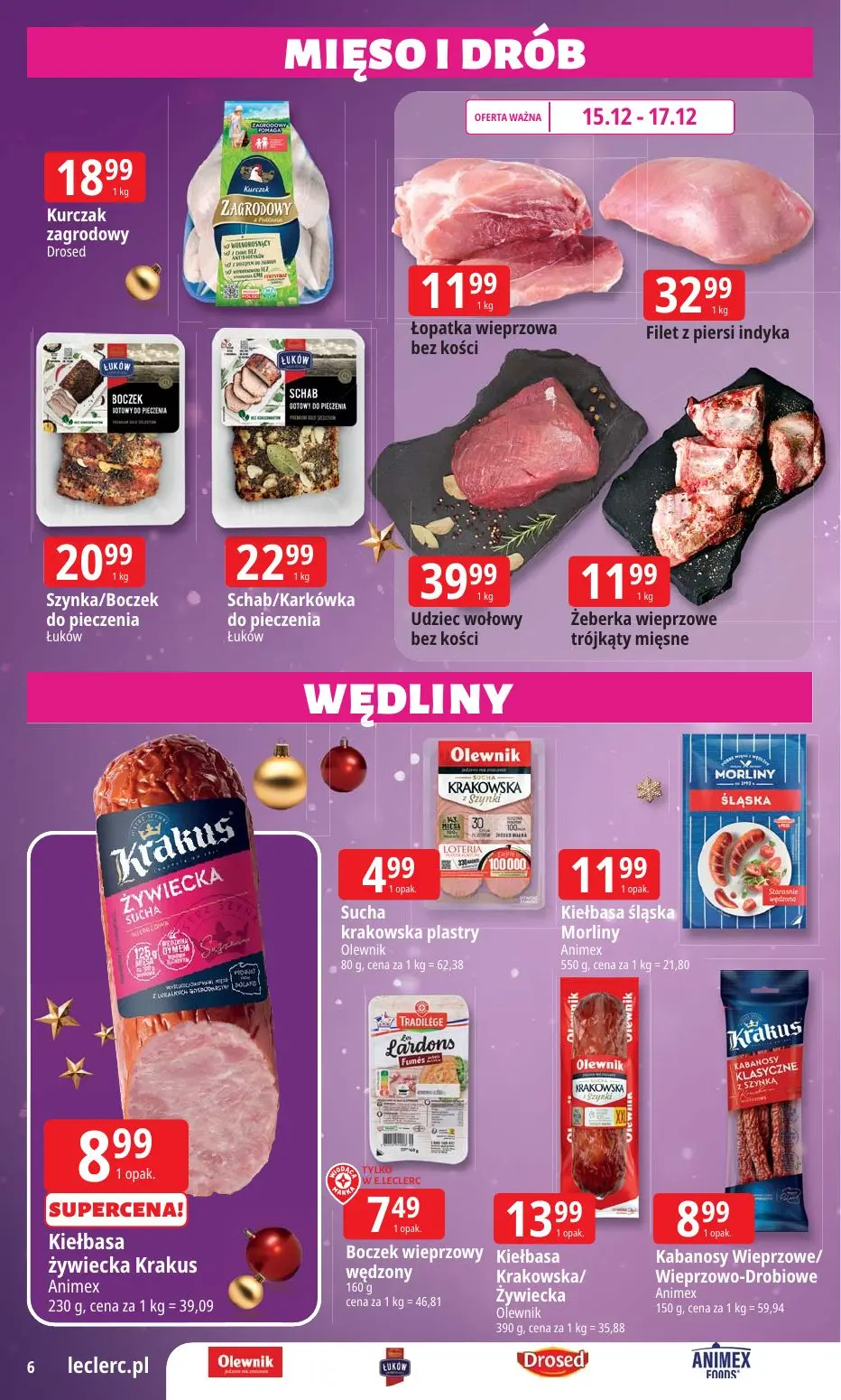gazetka promocyjna E.Leclerc Święta w dobrej cenie - Strona 6