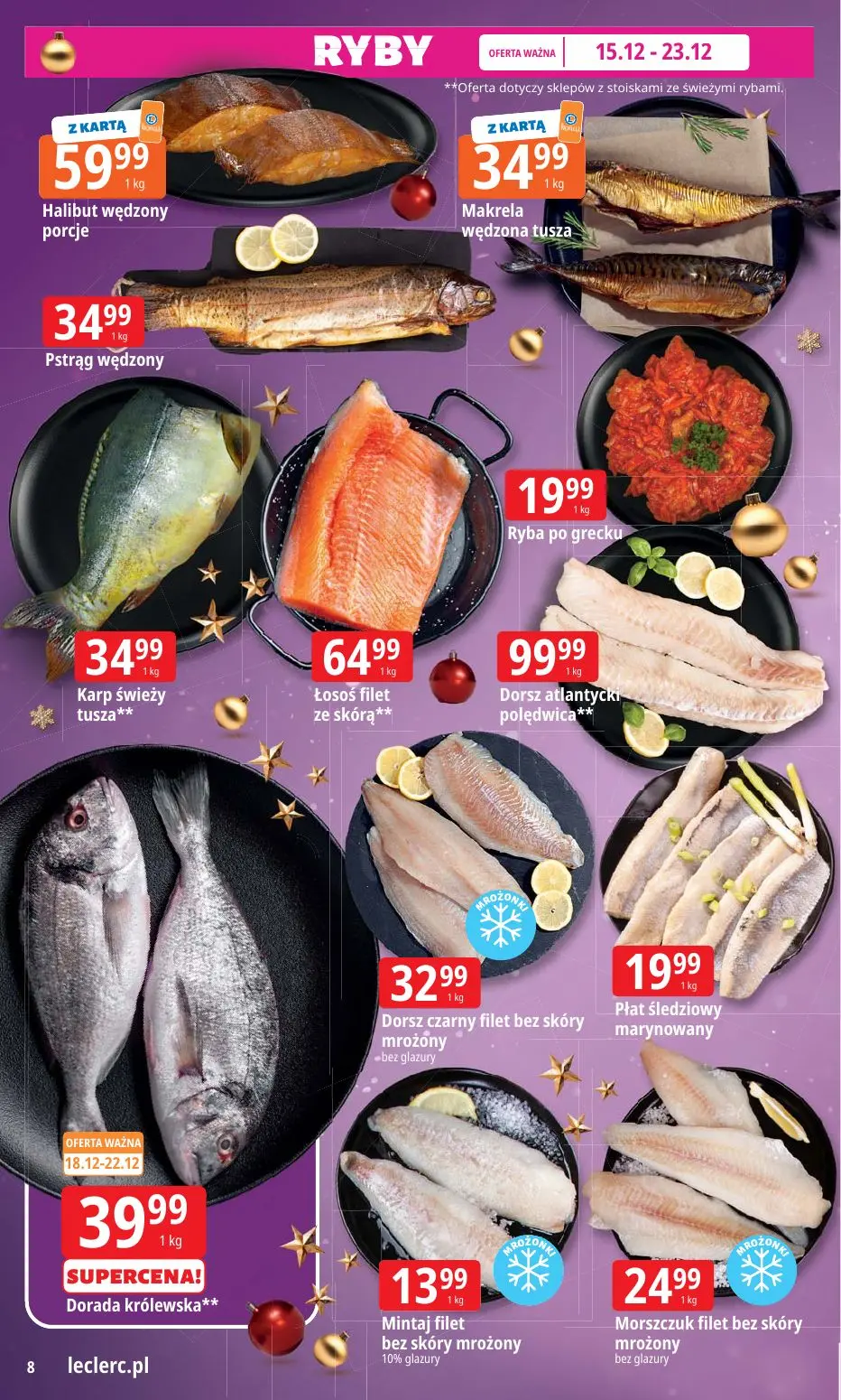 gazetka promocyjna E.Leclerc Święta w dobrej cenie - Strona 8