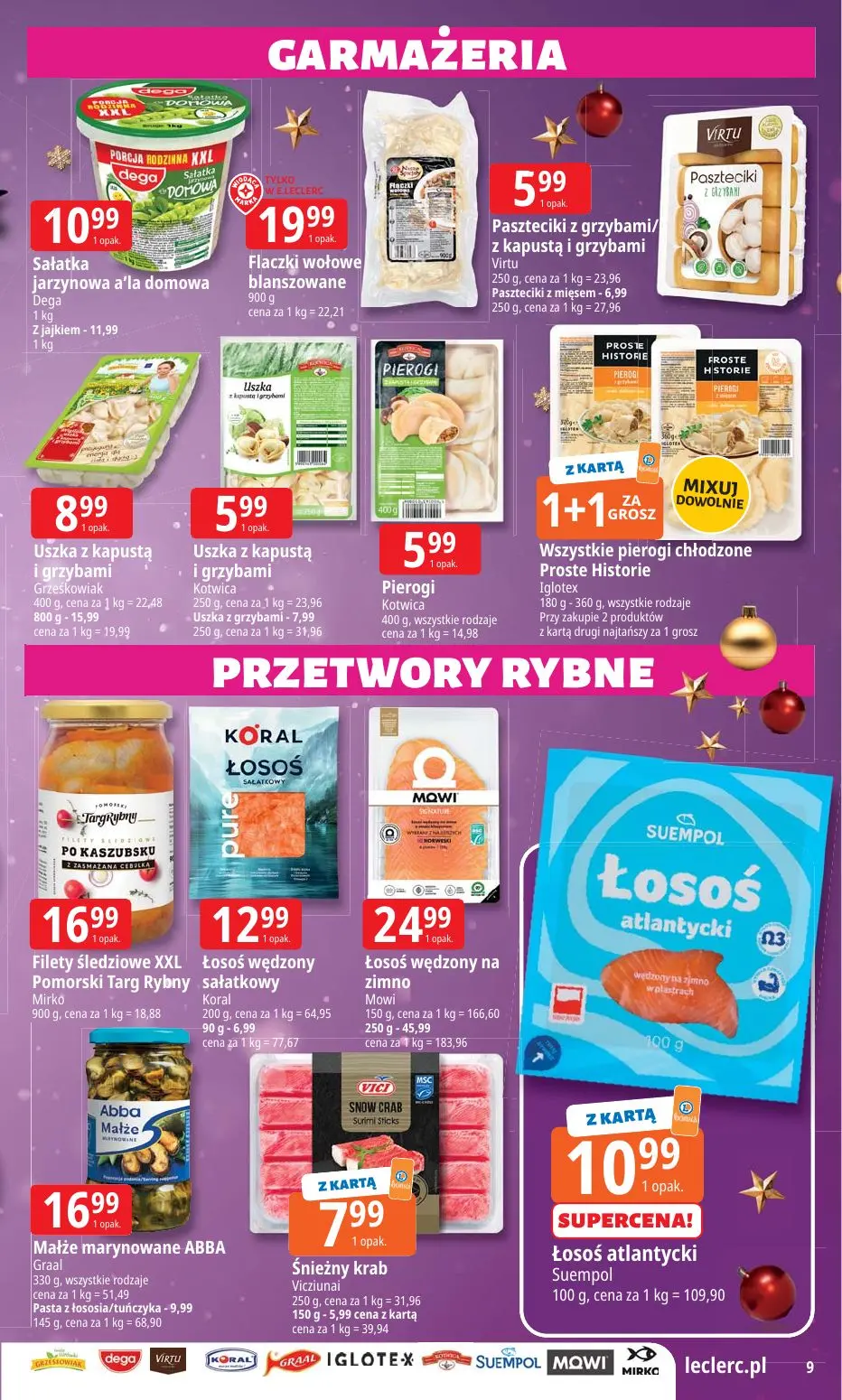 gazetka promocyjna E.Leclerc Święta w dobrej cenie - Strona 9