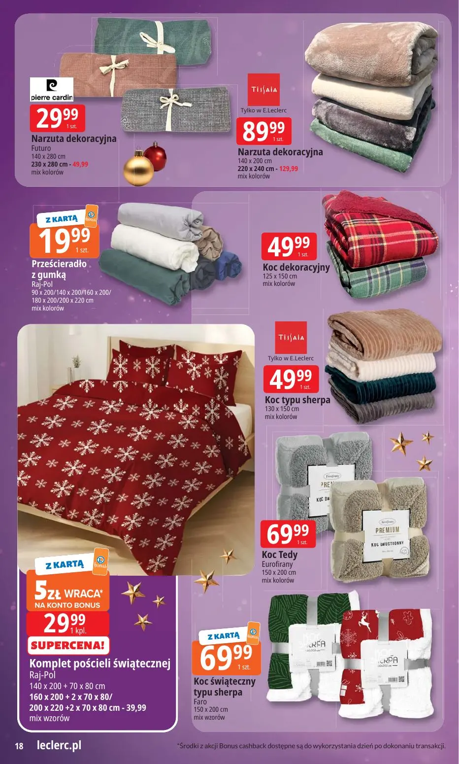 gazetka promocyjna E.Leclerc Święta w dobrej cenie - Strona 18